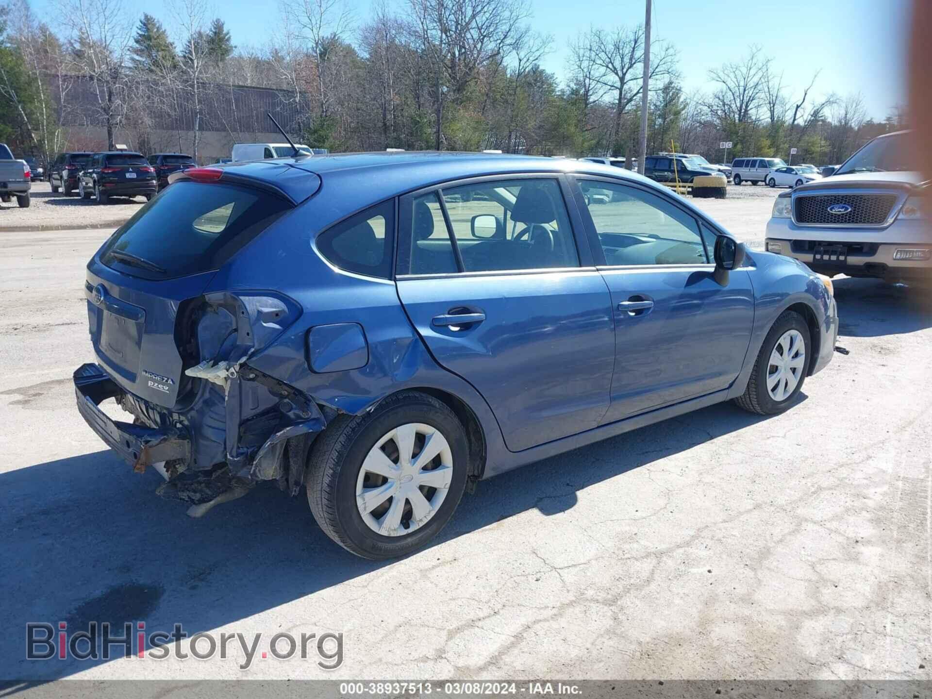2013 SUBARU IMPREZA - VIN: JF1GPAA60D2895329 - Фото 4