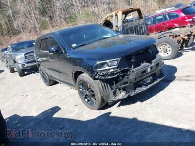 2022 Dodge DURANGO GT Plus AWD, черный — VIN 1C4RDJDG8NC133653, IAAI