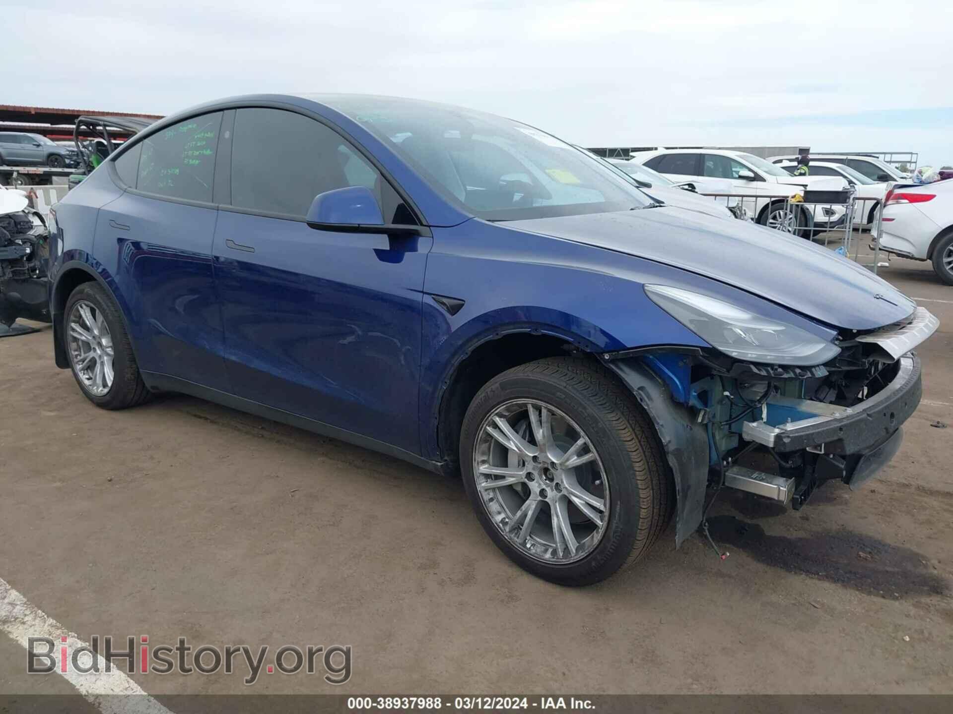 Фотография 7SAYGDEE0PF808356 - TESLA MODEL Y 2023