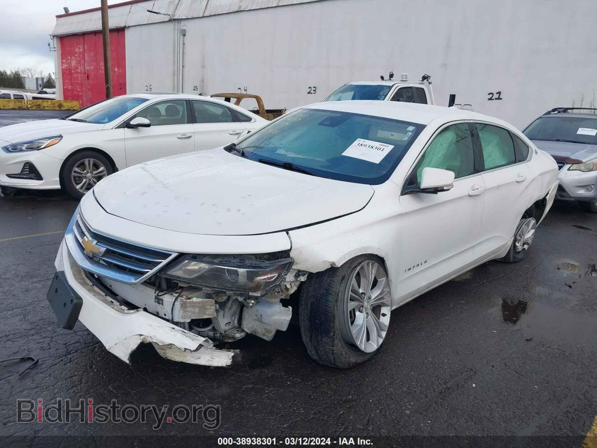 2015 CHEVROLET IMPALA - VIN: 2G1125S33F9266395 - Фото 2