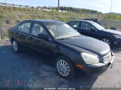 2008 Kia OPTIMA LX, черный — VIN KNAGE123185174135, IAAI
