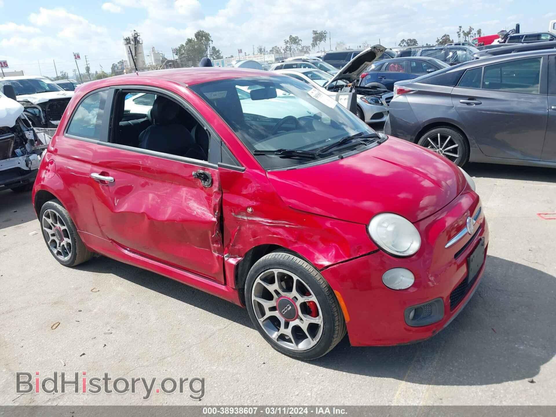 Photo 3C3CFFBR1CT105037 - FIAT 500 2012