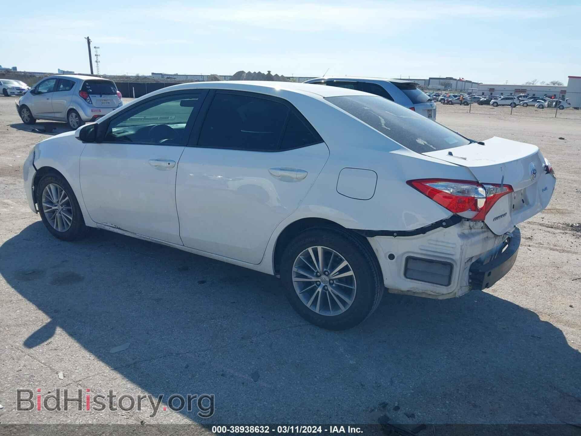 2015 TOYOTA COROLLA - VIN: 2T1BURHE0FC360286 - Фото 3