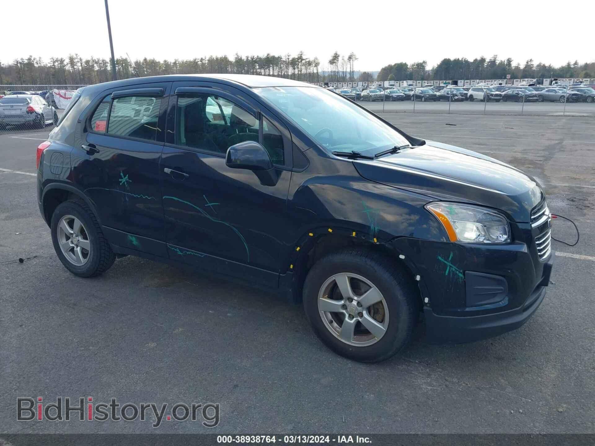Photo KL7CJNSB6GB725751 - CHEVROLET TRAX 2016