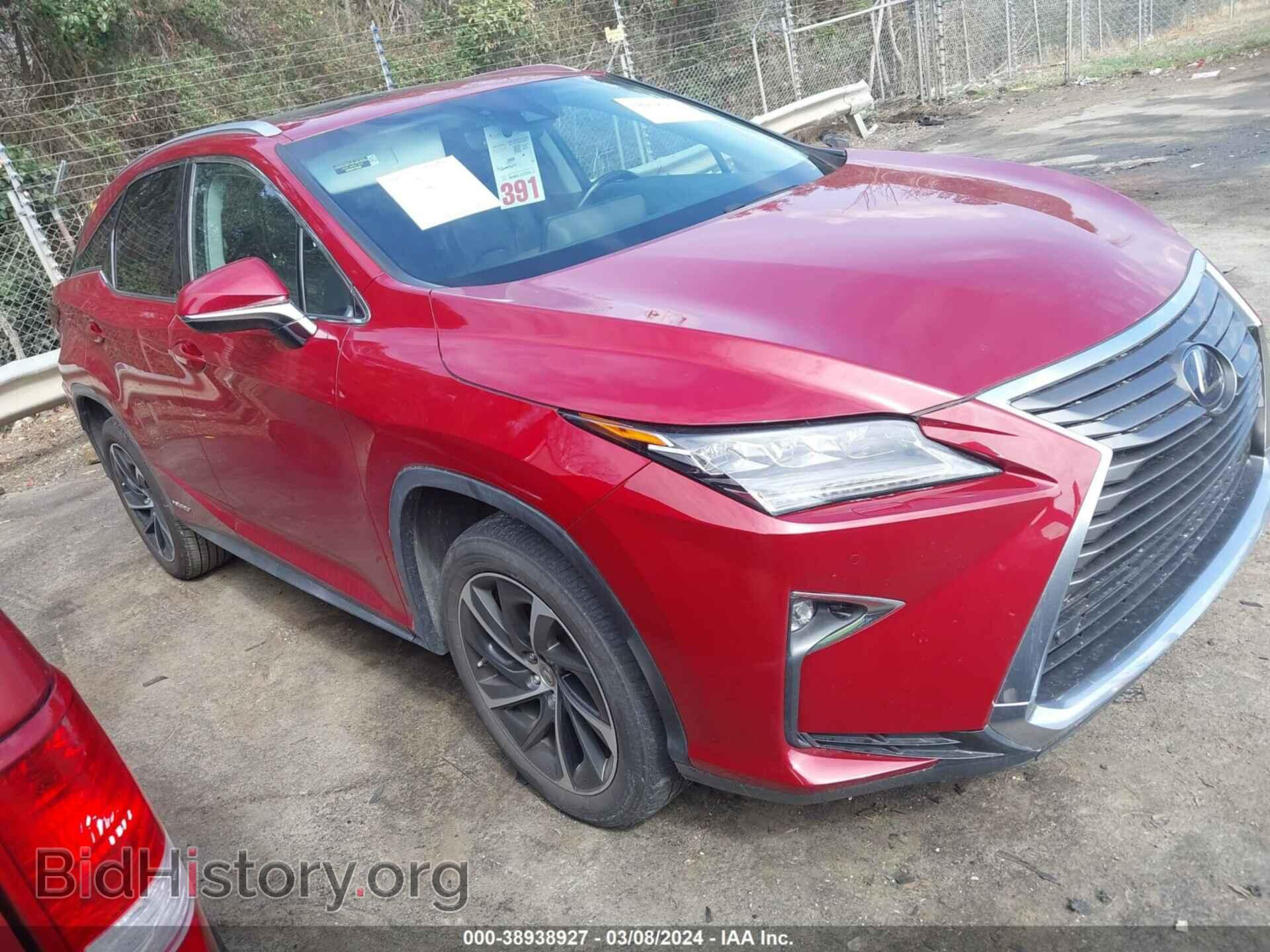 Photo 2T2ZFMCA0GC001209 - LEXUS RX 450H 2016