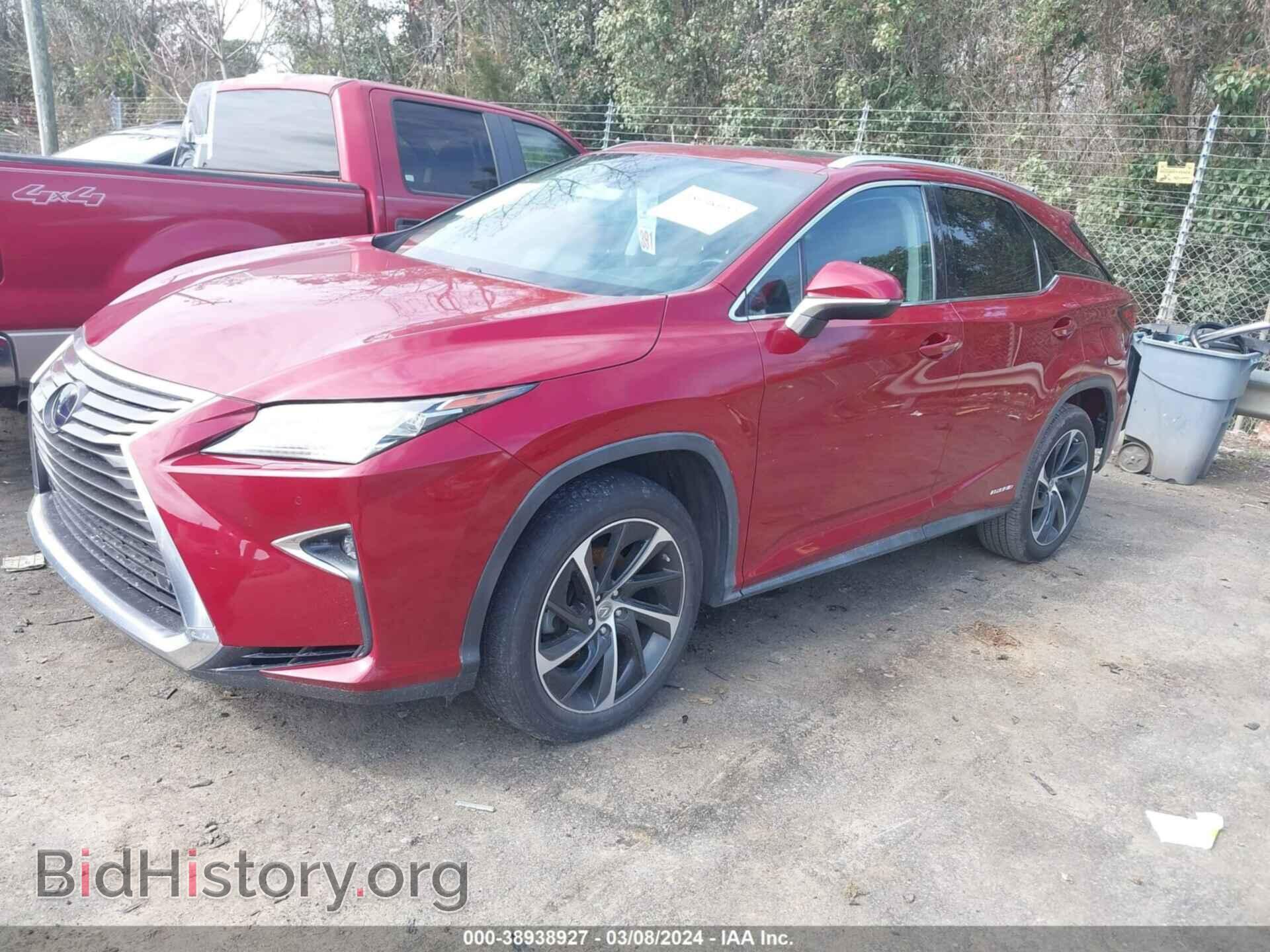 2016 LEXUS RX 450H - VIN: 2T2ZFMCA0GC001209 - Фото 2