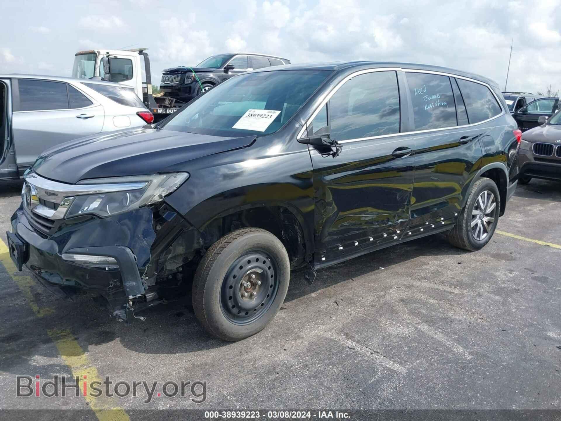 2019 HONDA PILOT - VIN: 5FNYF5H53KB008046 - Фото 2