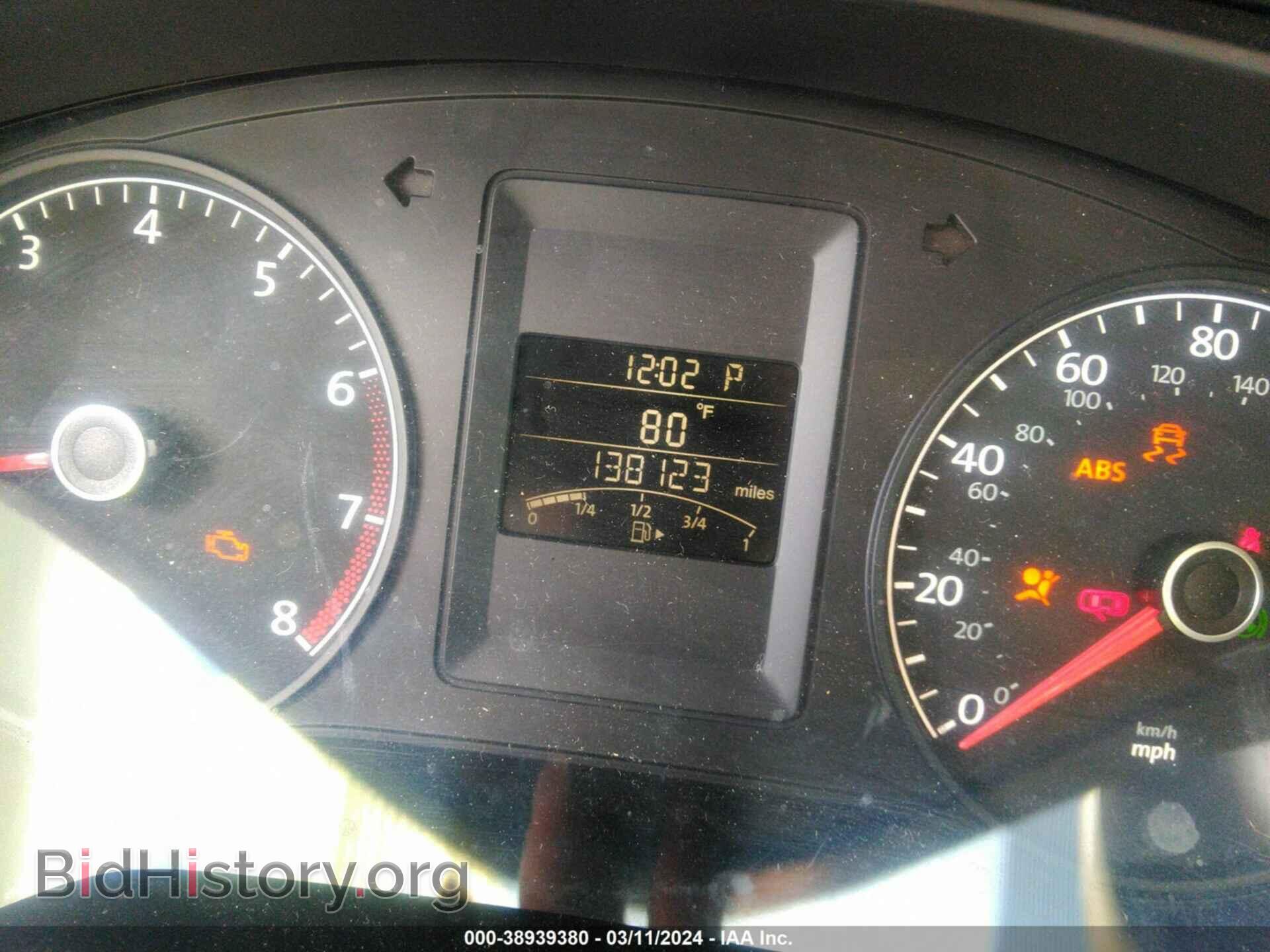 2012 VOLKSWAGEN JETTA - VIN: 3VW2K7AJ5CM364111 - Фото 7