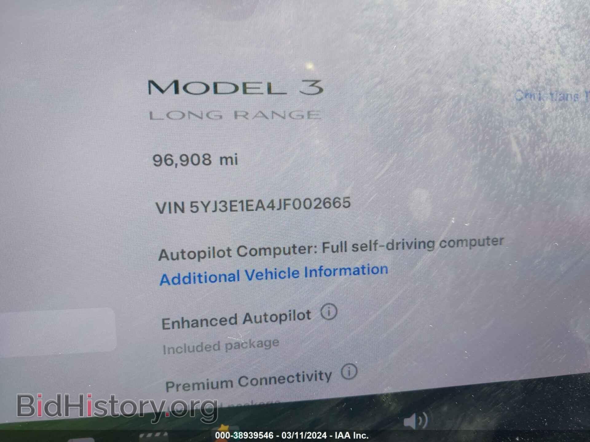 2018 TESLA MODEL 3 - VIN: 5YJ3E1EA4JF002665 - Фото 7