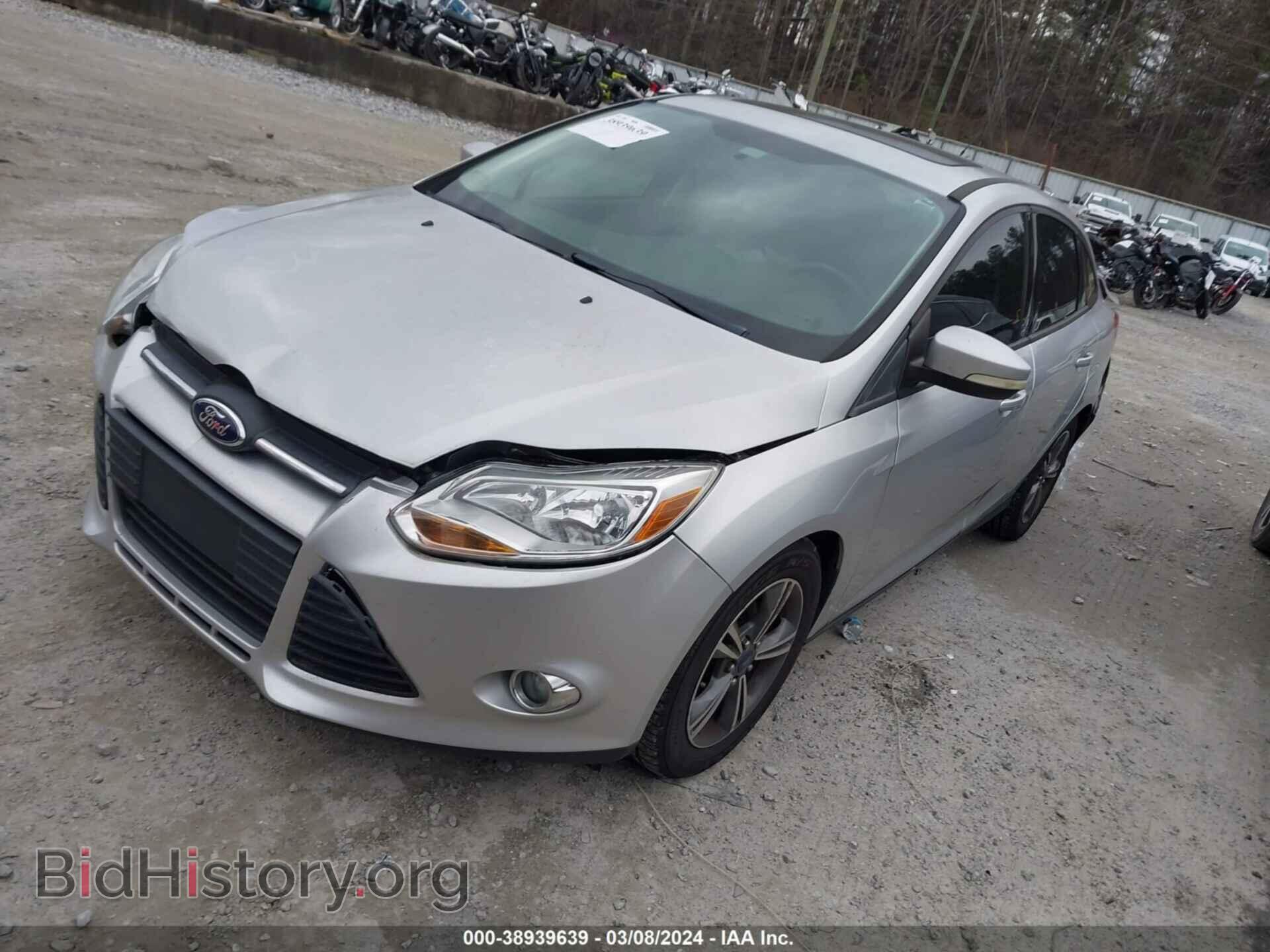 2014 FORD FOCUS - VIN: 1FADP3F29EL203942 - Фото 2