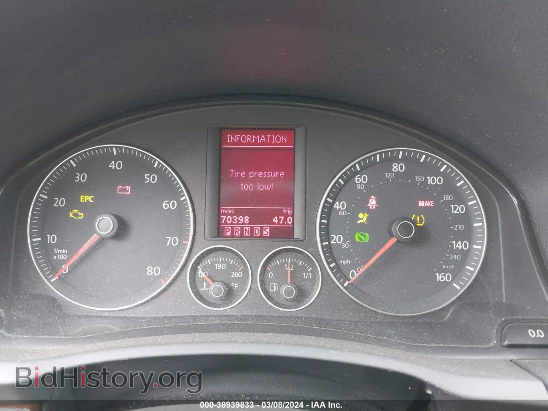 2009 VOLKSWAGEN EOS - VIN: WVWFA71F19V005193 - Фото 7