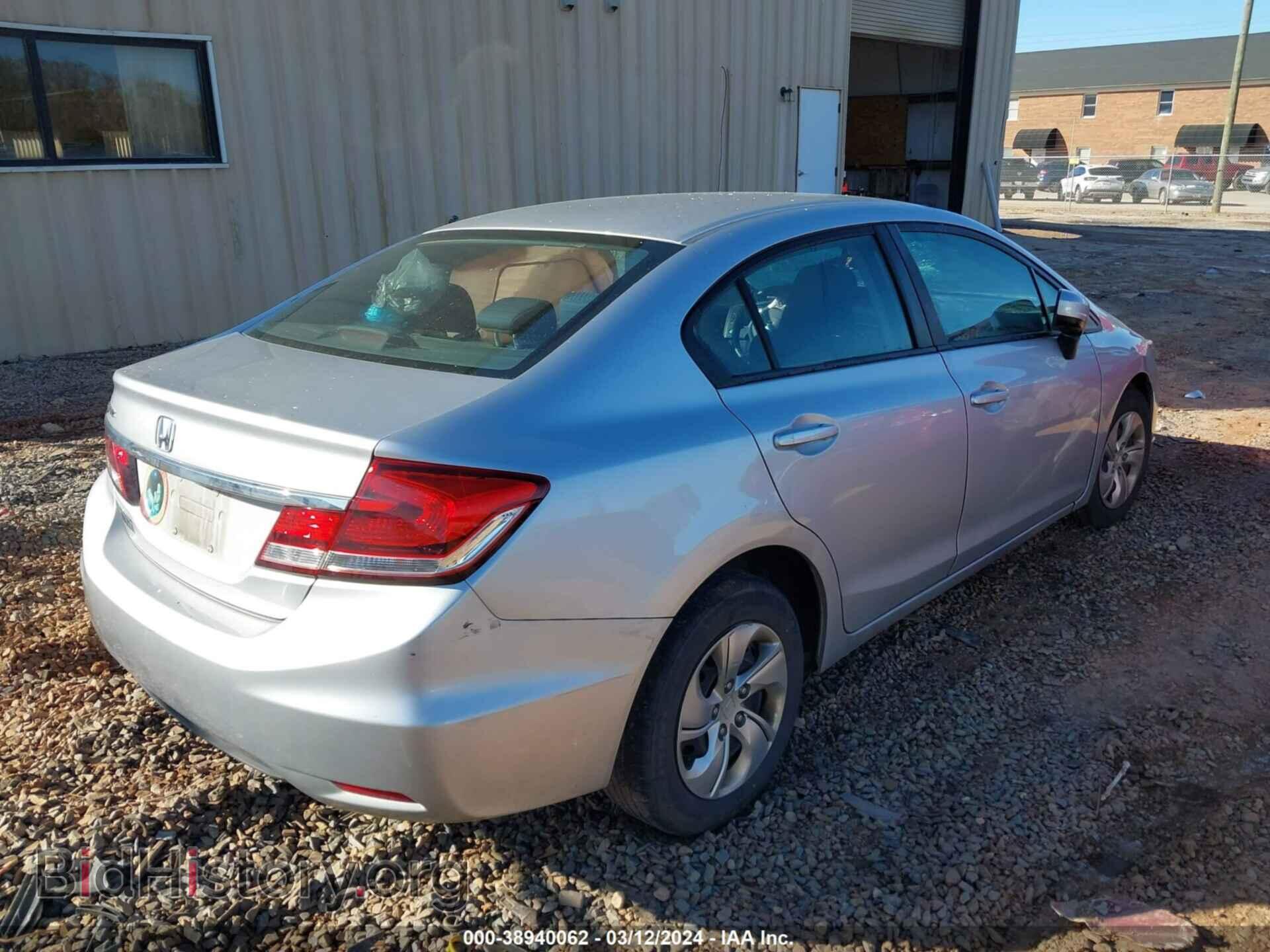 2014 HONDA CIVIC - VIN: 19XFB2F56EE010159 - Фото 4