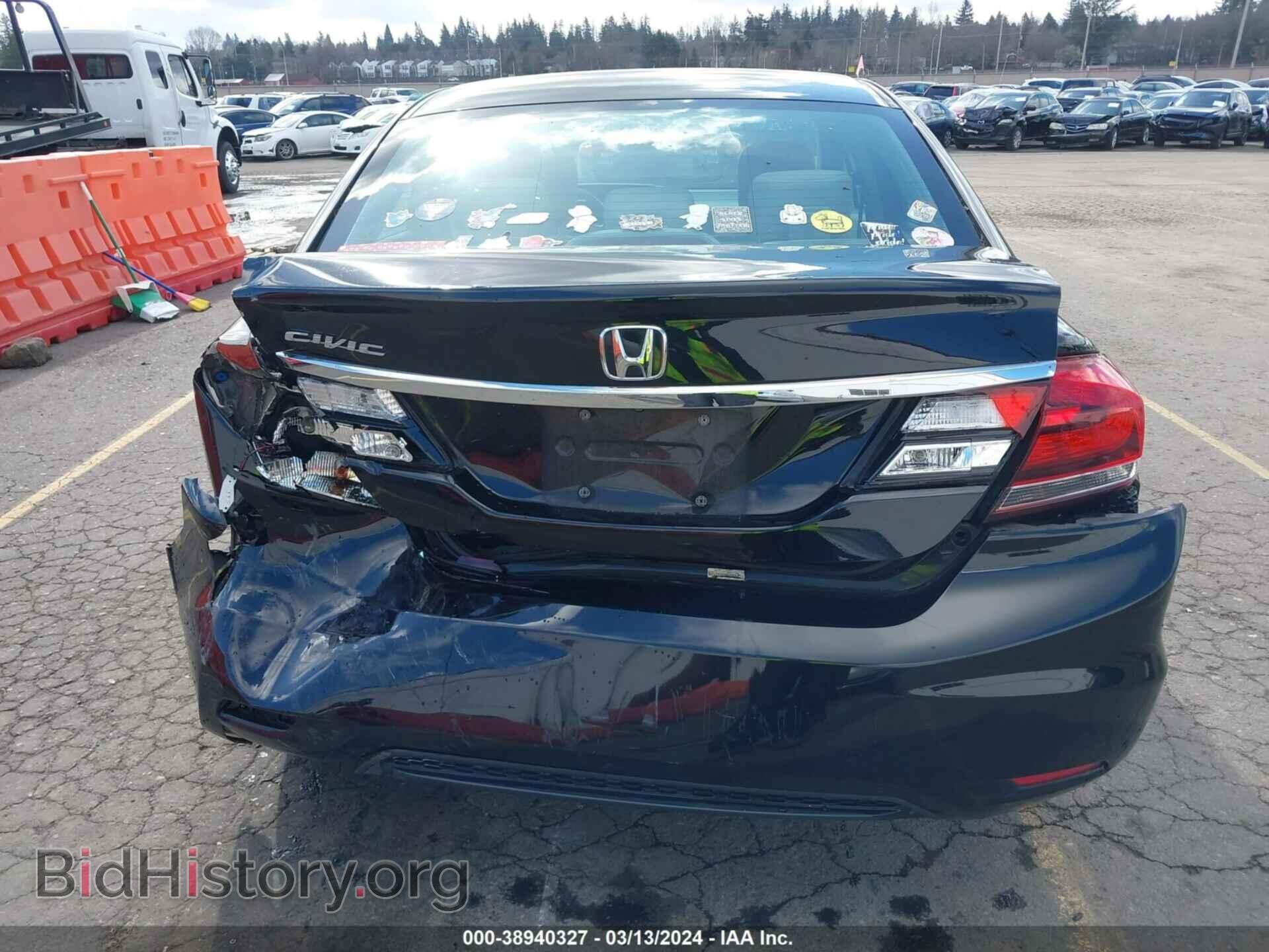 2013 HONDA CIVIC - VIN: 19XFB2F8XDE253918 - Photo 16