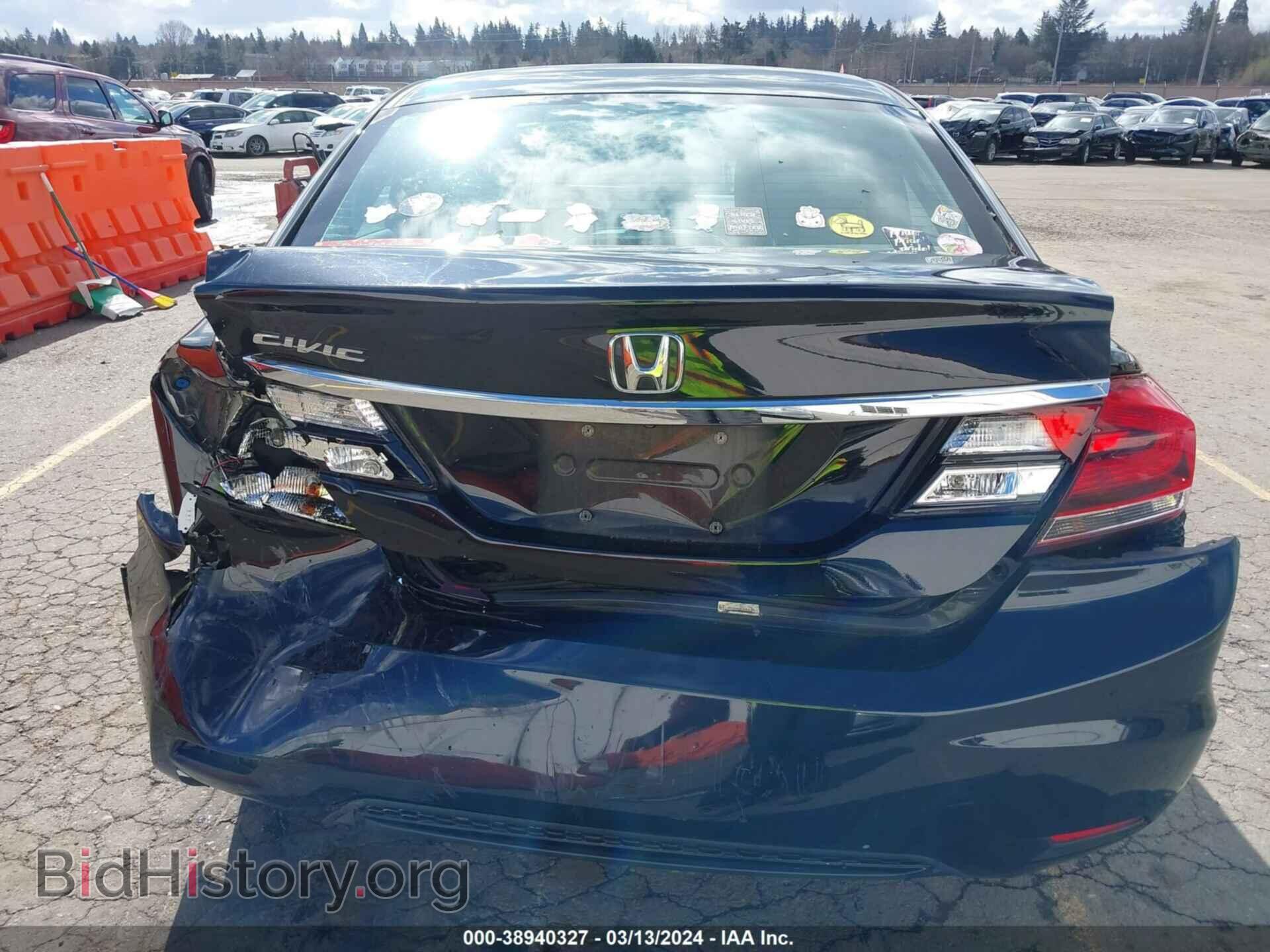 2013 HONDA CIVIC - VIN: 19XFB2F8XDE253918 - Photo 6