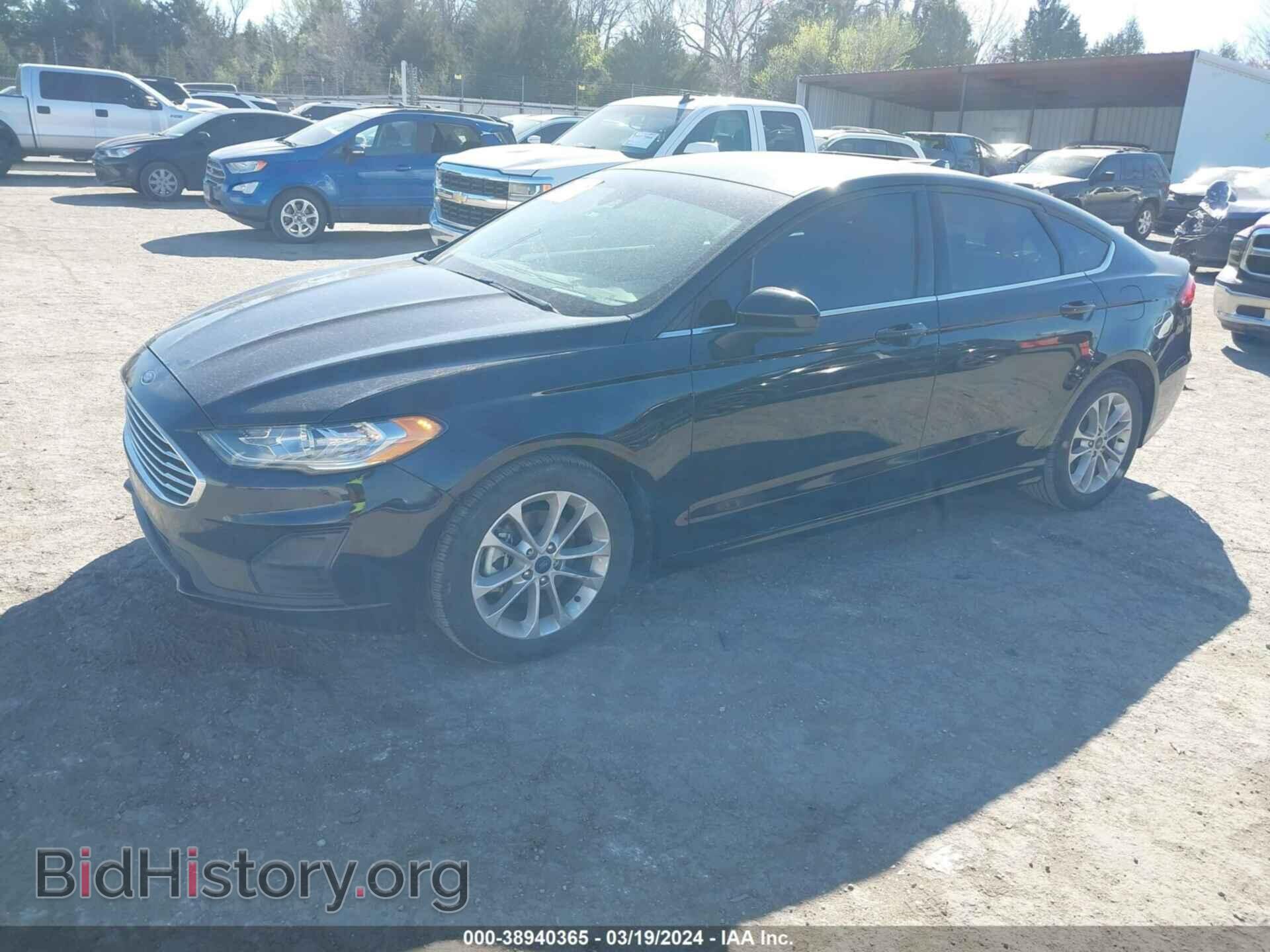 2020 FORD FUSION - VIN: 3FA6P0HDXLR148227 - Фото 2