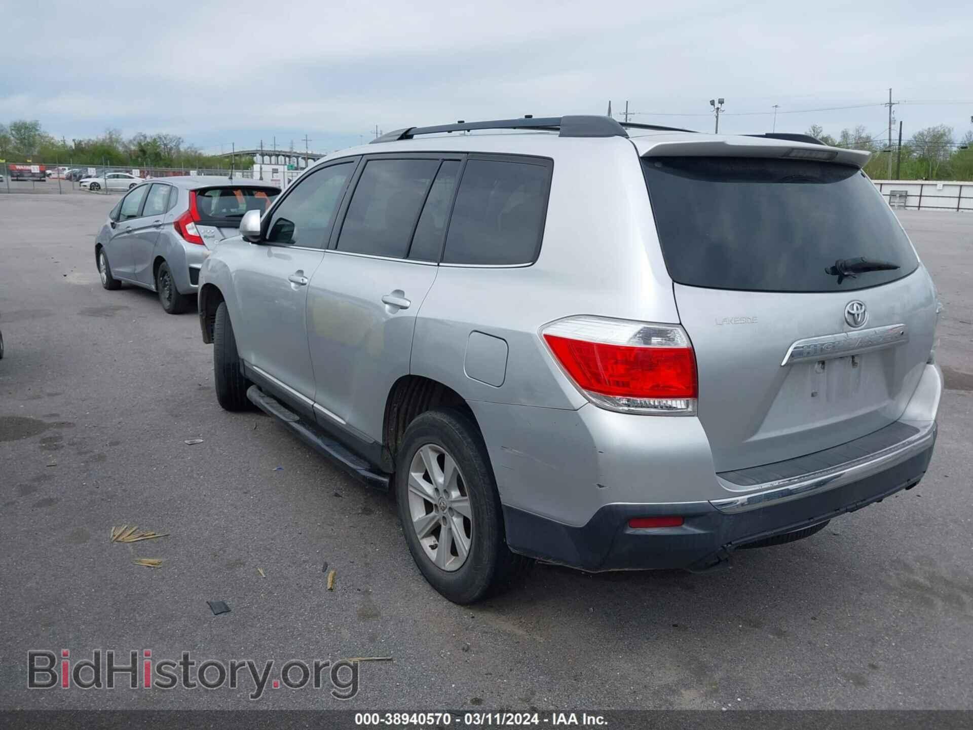 2013 TOYOTA HIGHLANDER - VIN: 5TDZK3EH8DS110993 - Фото 3