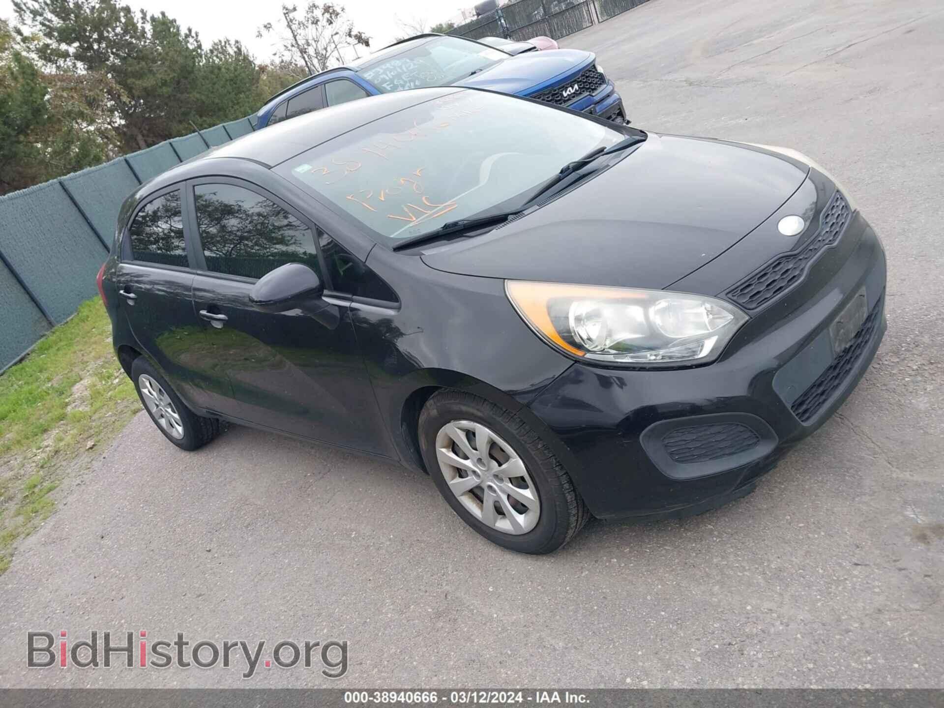 Фотография KNADM5A35D6206555 - KIA RIO 2013