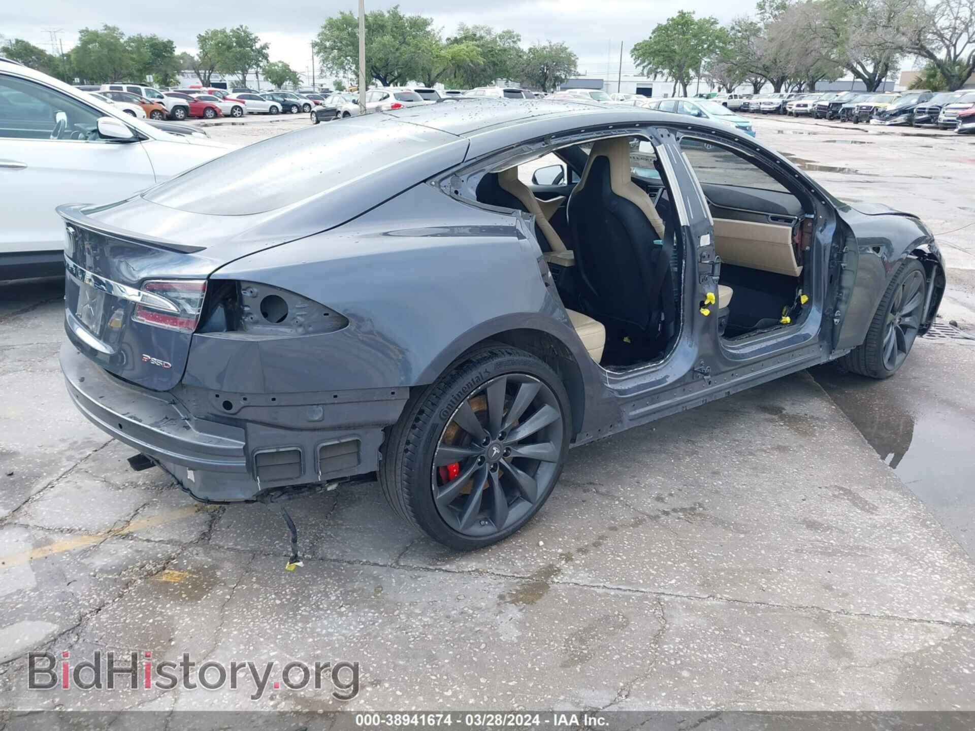 2014 TESLA MODEL S - VIN: 5YJSA1H24EFP66159 - Фото 4