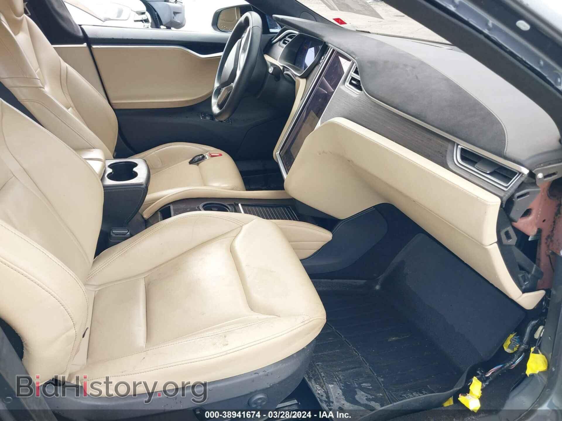 2014 TESLA MODEL S - VIN: 5YJSA1H24EFP66159 - Фото 5