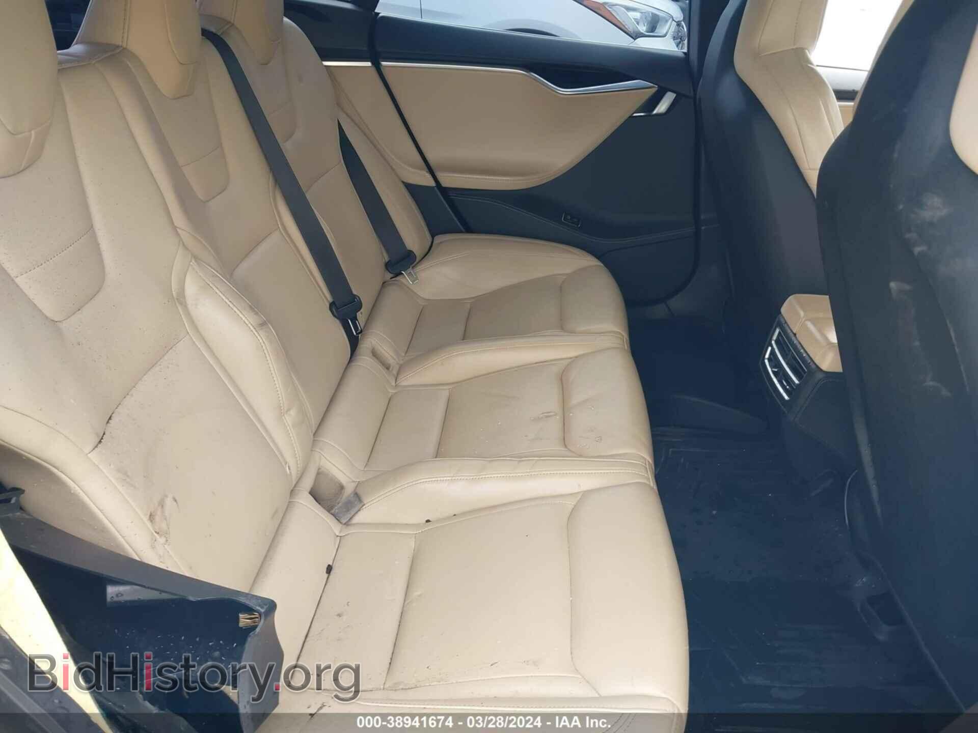 2014 TESLA MODEL S - VIN: 5YJSA1H24EFP66159 - Фото 8