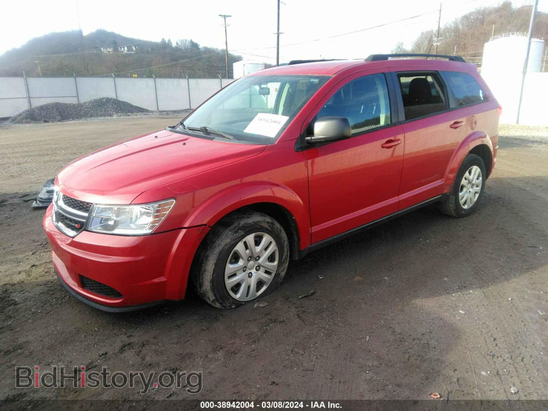 2016 DODGE JOURNEY - VIN: 3C4PDDAG5GT140855 - Фото 2