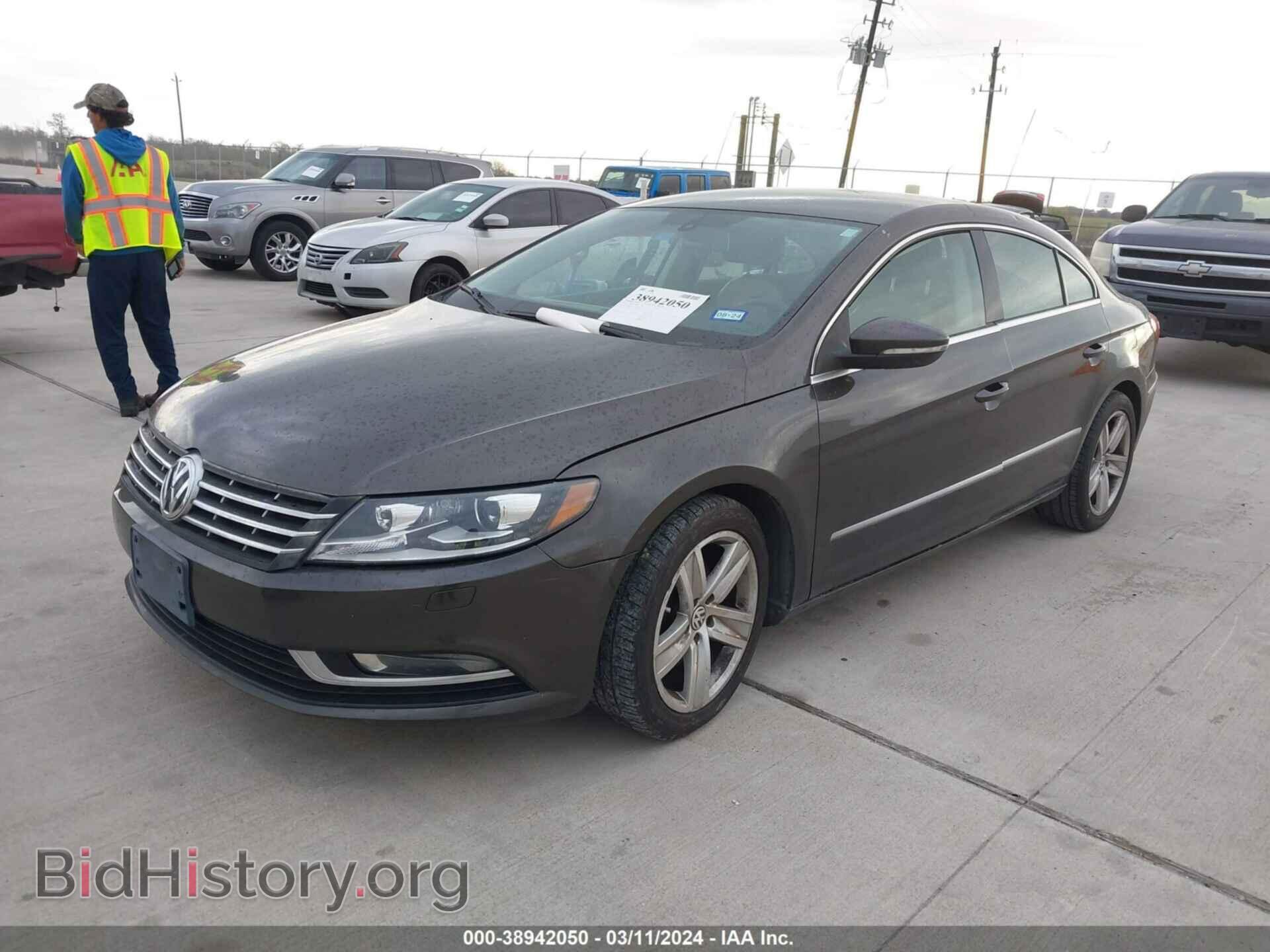 2014 VOLKSWAGEN CC - VIN: WVWBN7AN3EE509281 - Фото 2