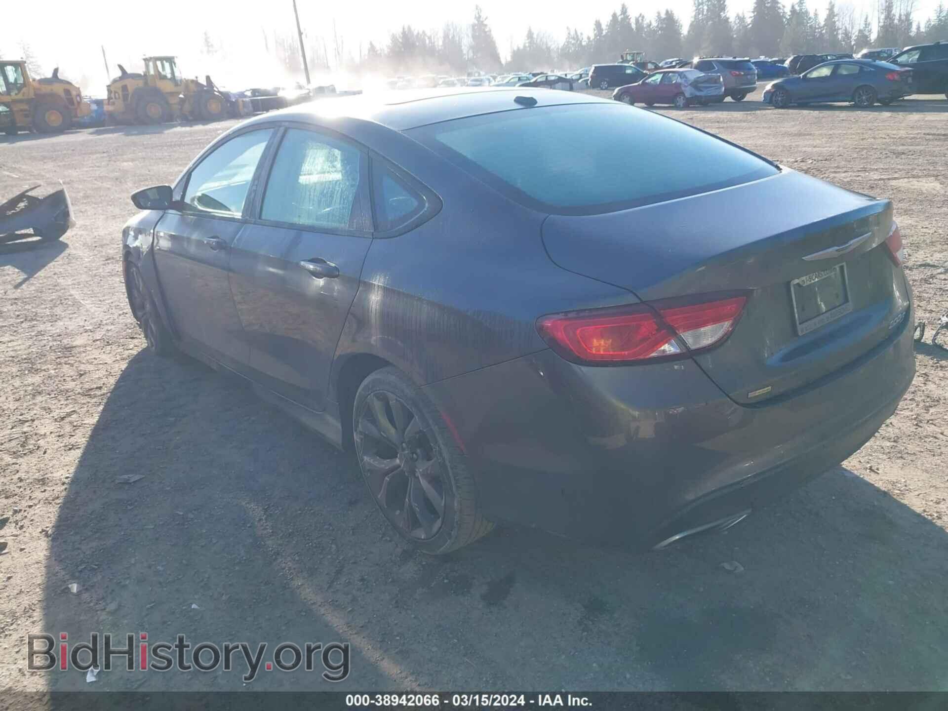 2015 CHRYSLER 200 - VIN: 1C3CCCBG7FN713591 - Фото 3