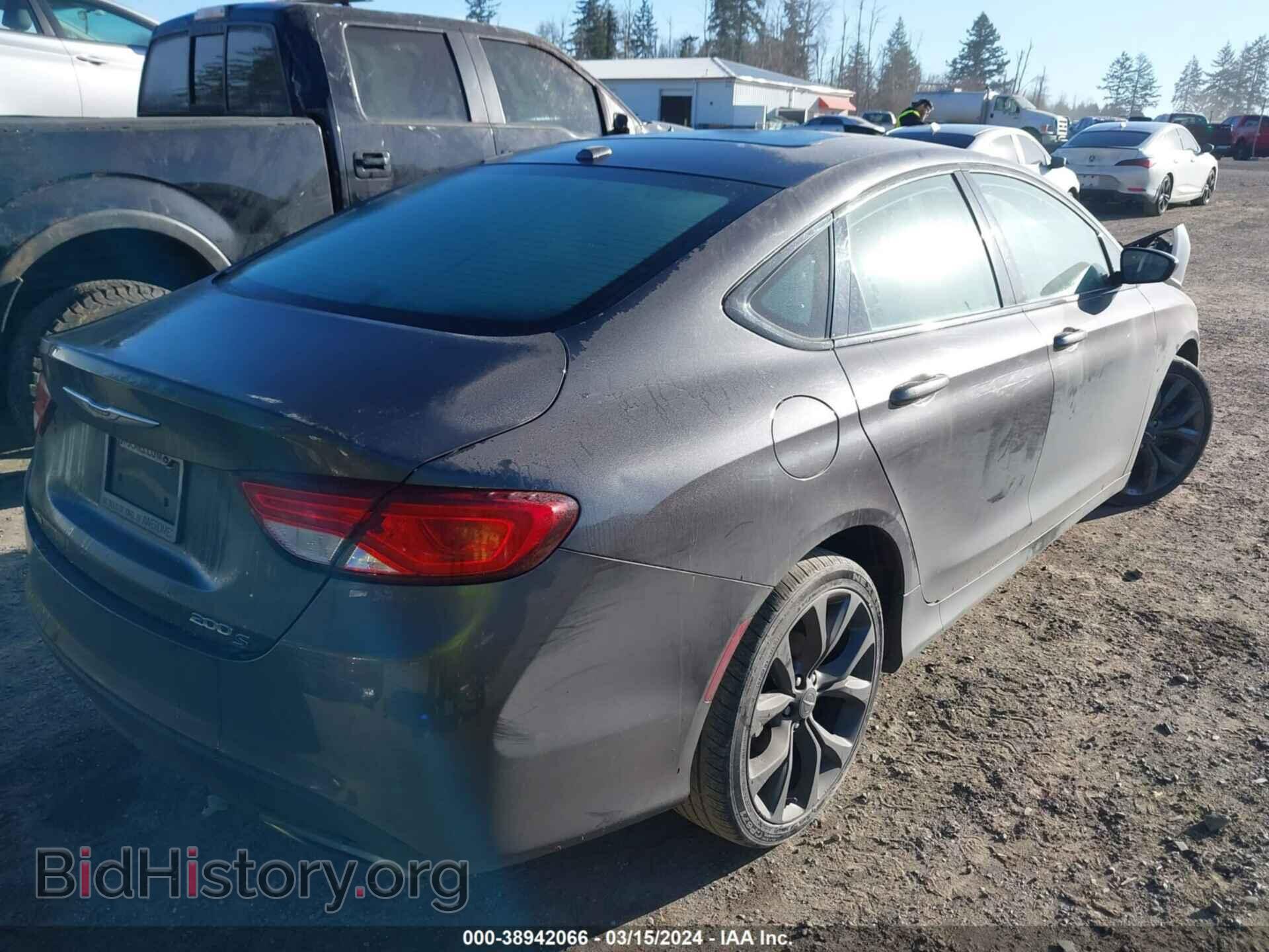 2015 CHRYSLER 200 - VIN: 1C3CCCBG7FN713591 - Фото 4