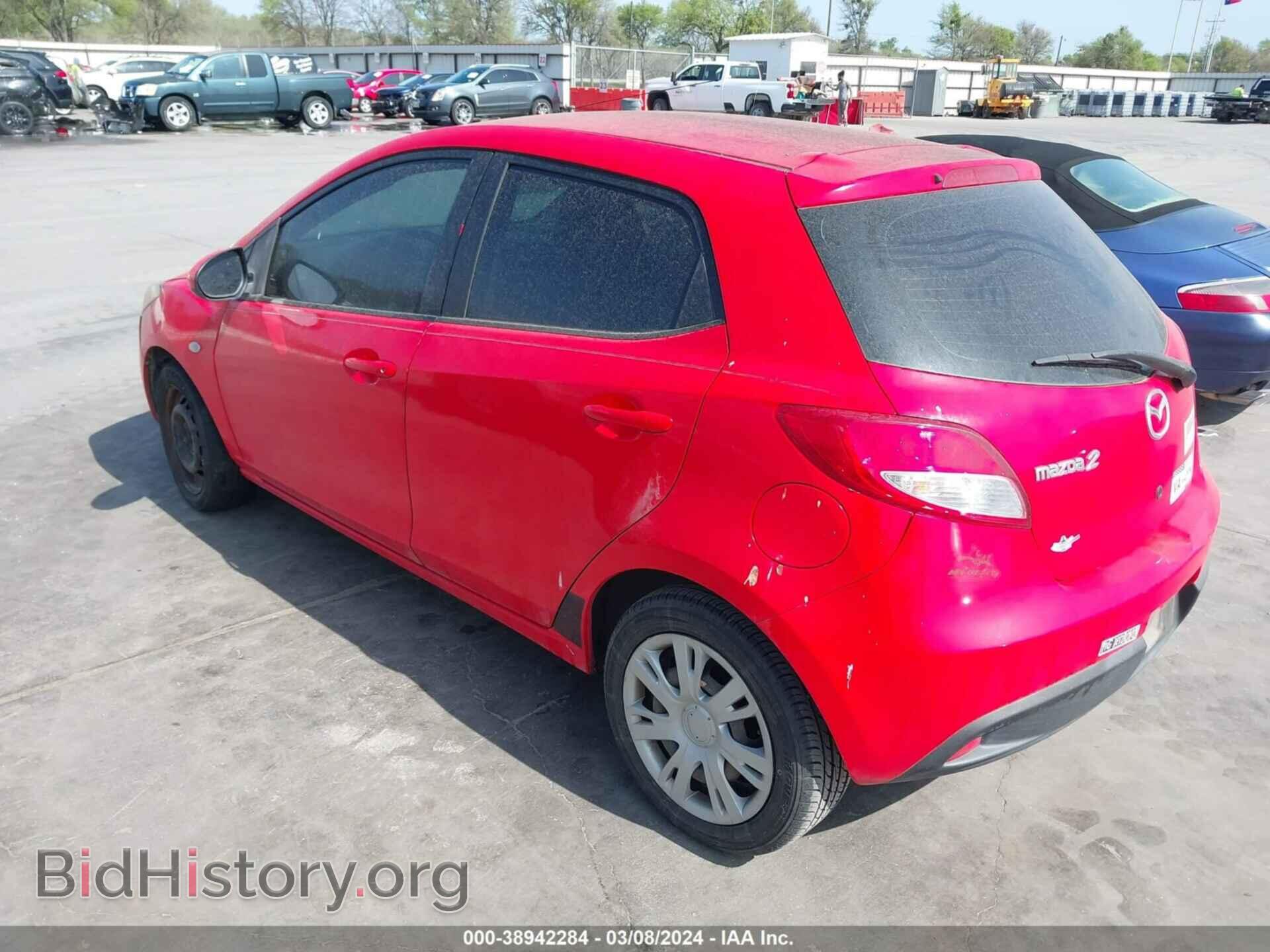 2012 MAZDA MAZDA2 - VIN: JM1DE1KY8C0136540 - Фото 3