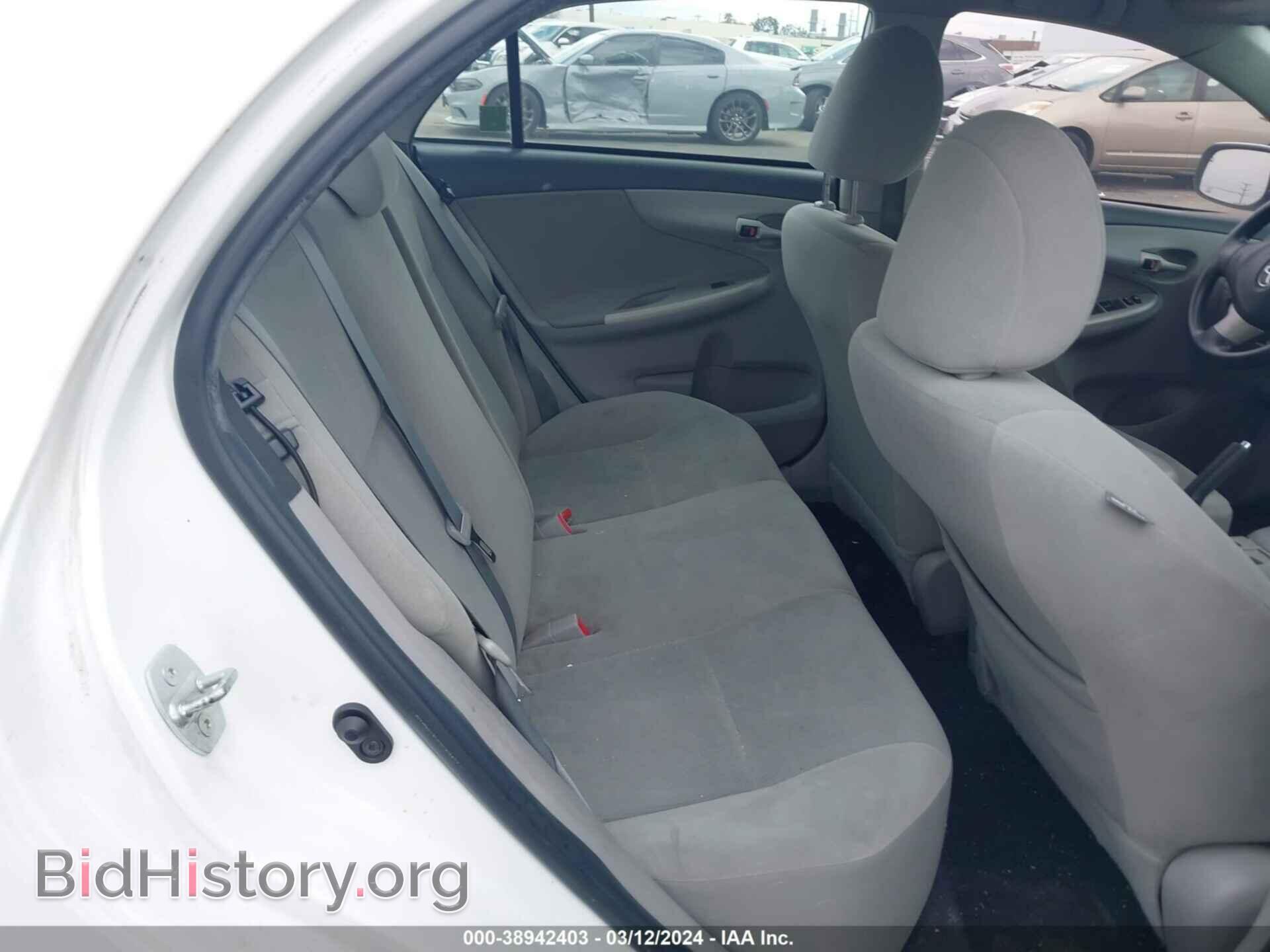 2012 TOYOTA COROLLA - VIN: 2T1BU4EEXCC772850 - Фото 8