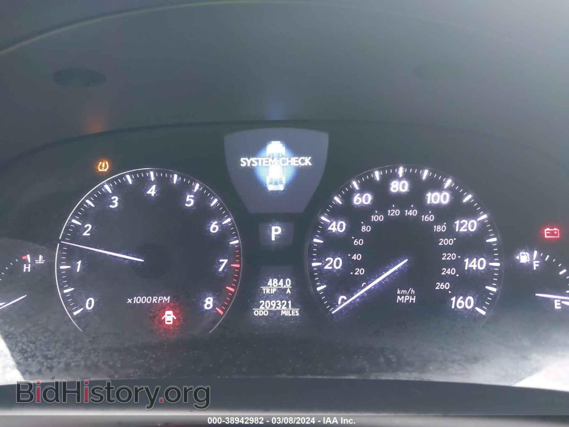 2010 LEXUS LS 460 - VIN: JTHBL5EF7A5094309 - Photo 7