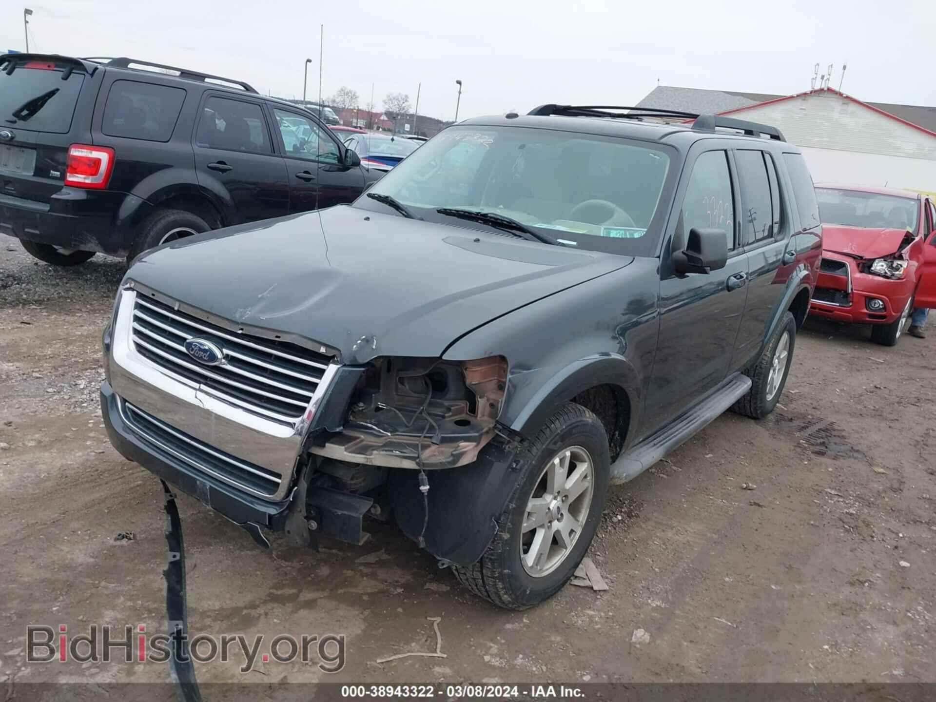 2010 FORD EXPLORER - VIN: 1FMEU7DE3AUA92817 - Фото 2