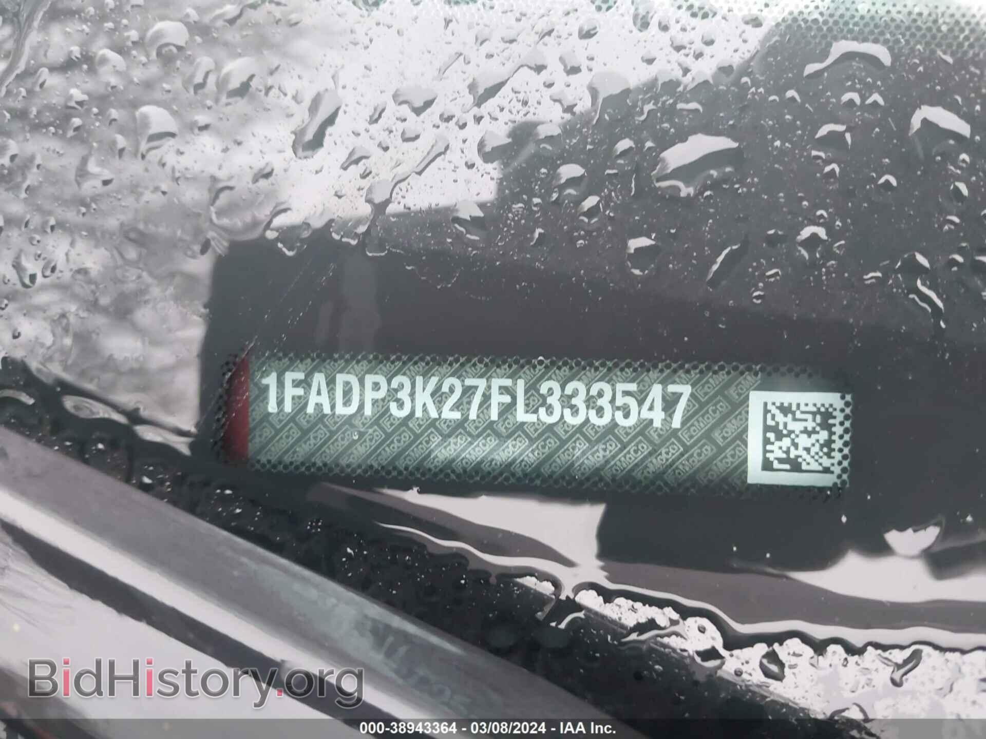 2015 FORD FOCUS - VIN: 1FADP3K27FL333547 - Фото 9