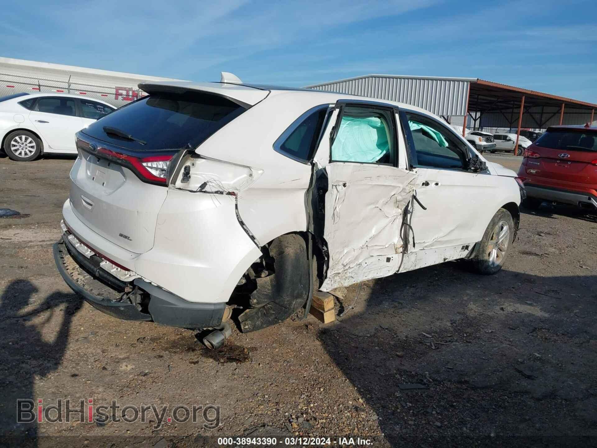 2015 FORD EDGE - VIN: 2FMTK3J83FBB02828 - Фото 4
