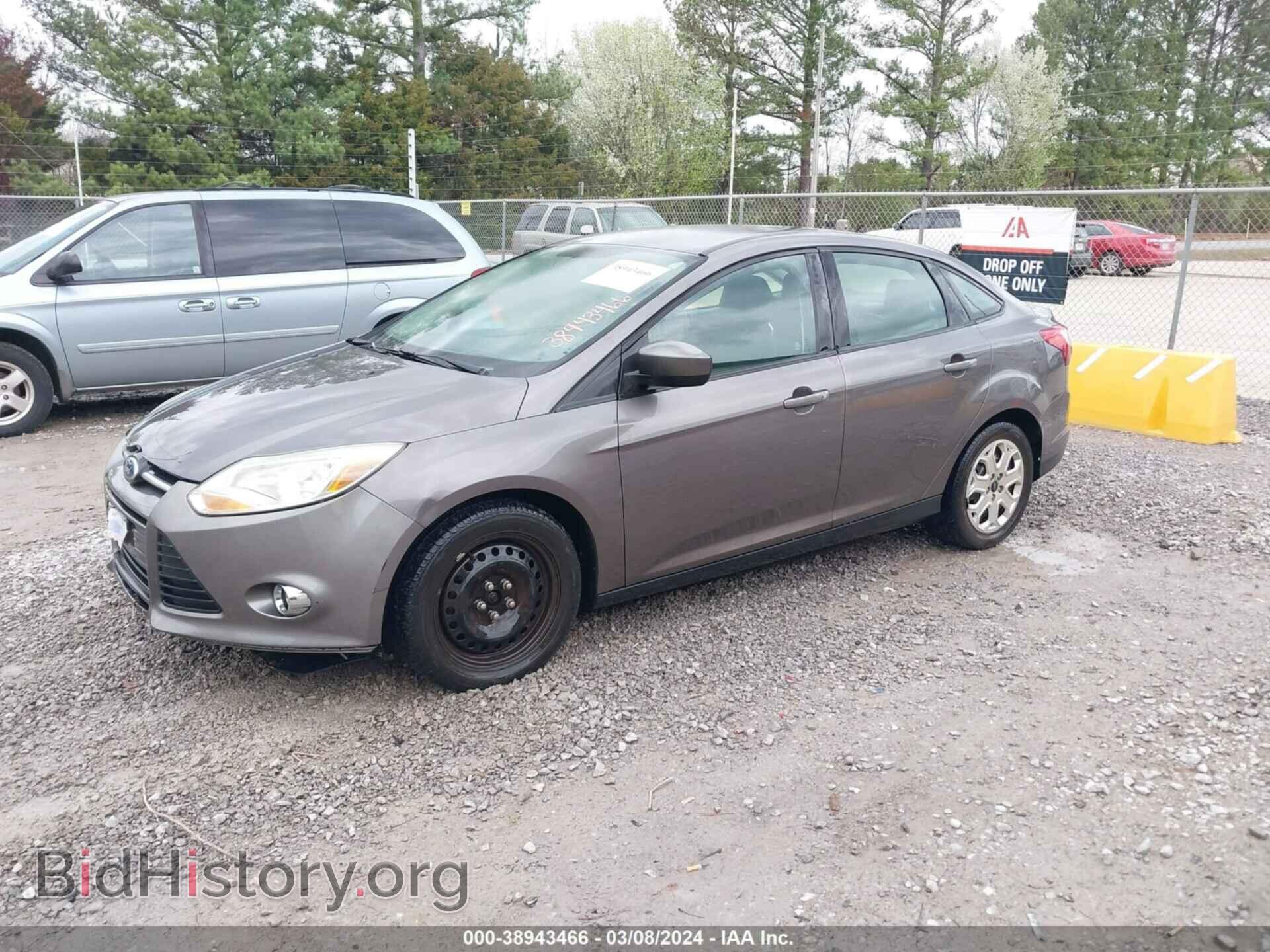 2012 FORD FOCUS - VIN: 1FAHP3F24CL207248 - Фото 2