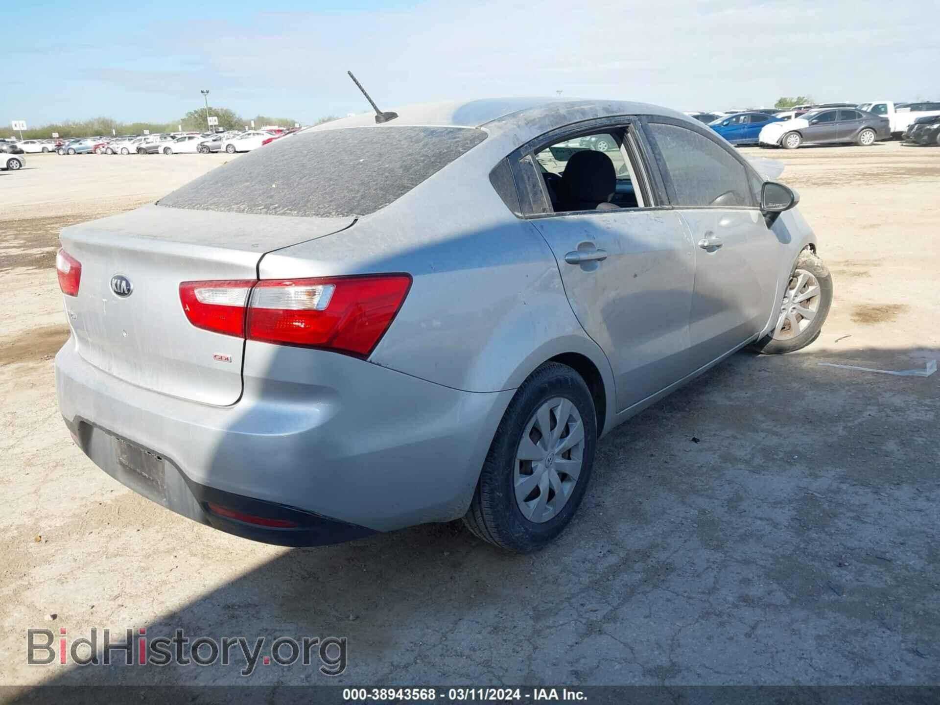 2015 KIA RIO - VIN: KNADM4A37F6468672 - Фото 4