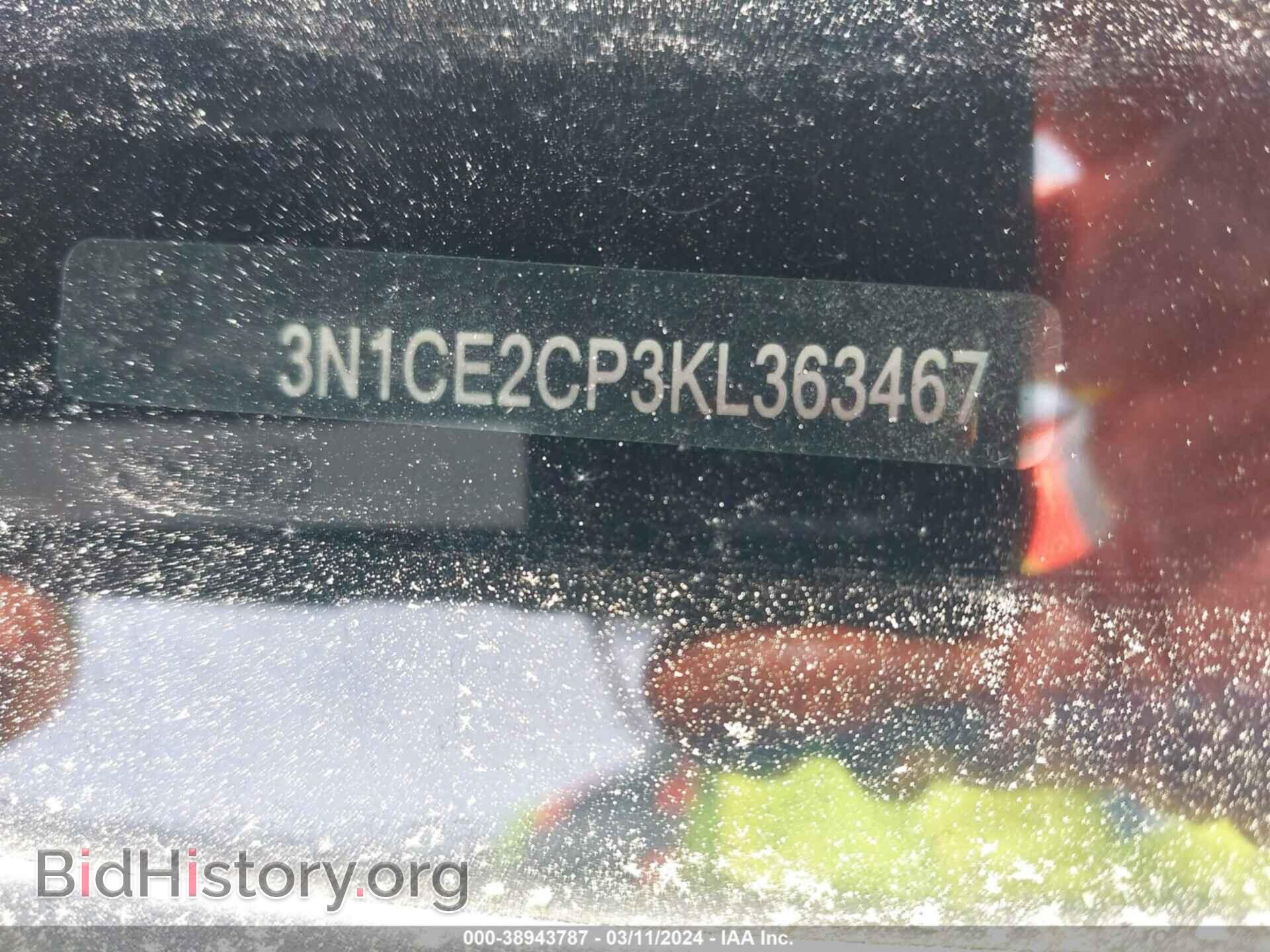2019 NISSAN VERSA NOTE - VIN: 3N1CE2CP3KL363467 - Фото 9