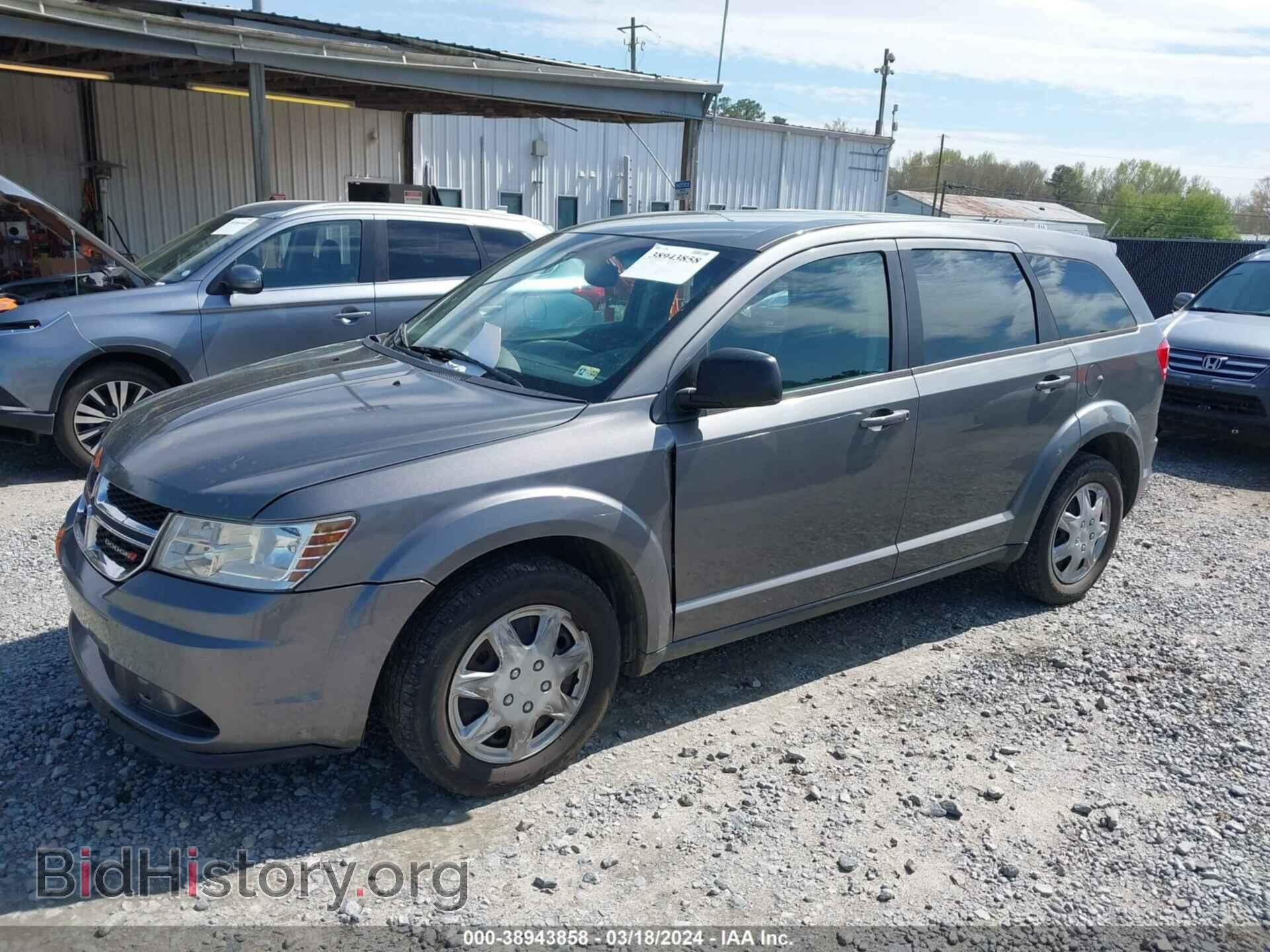 2013 DODGE JOURNEY - VIN: 3C4PDCAB3DT687732 - Фото 2