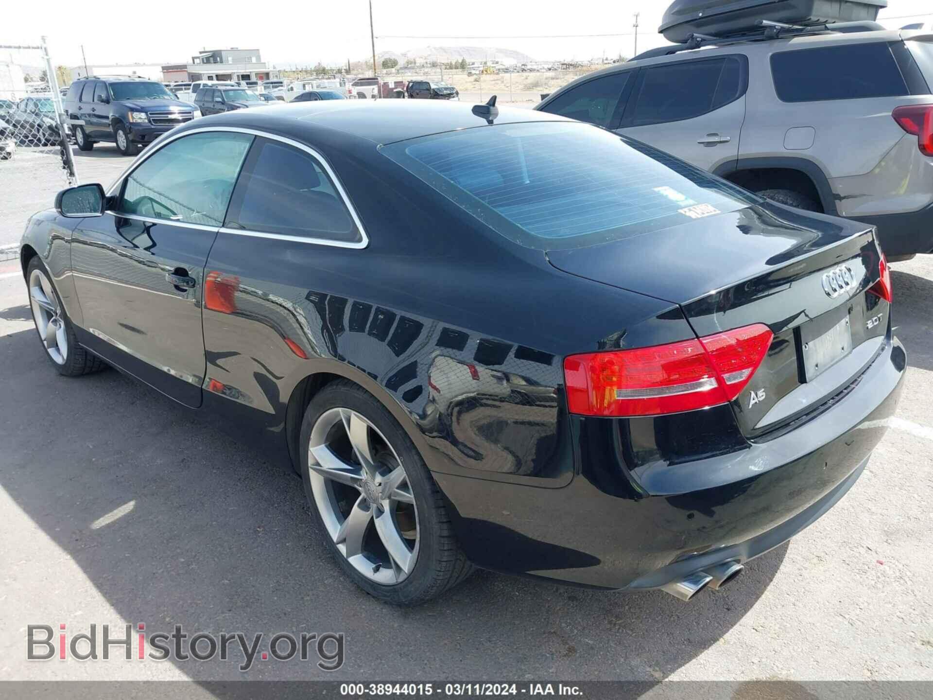 2012 AUDI A5 - VIN: WAURFAFR5CA017535 - Фото 3
