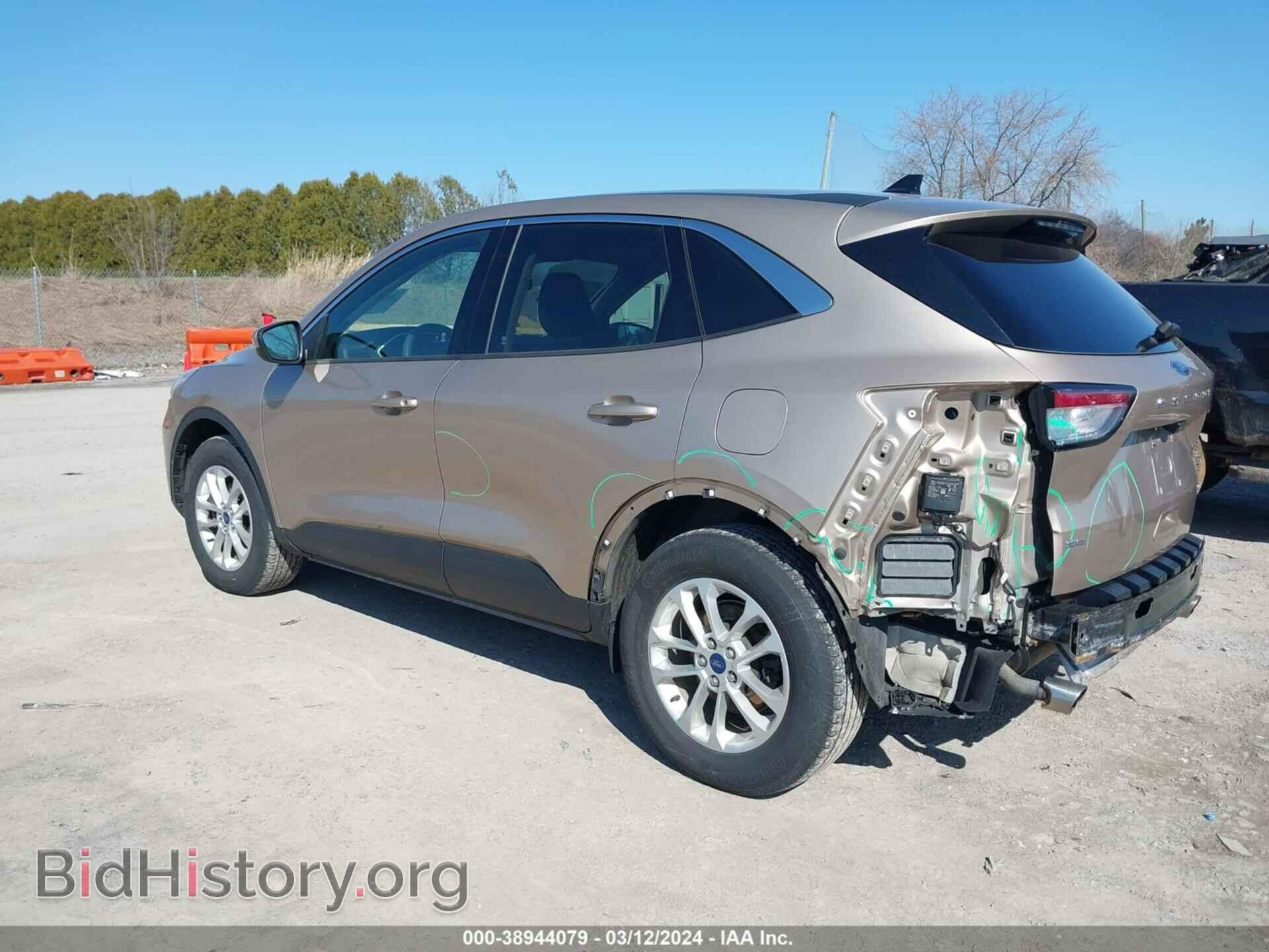 2020 FORD ESCAPE - VIN: 1FMCU9G68LUA44370 - Фото 3