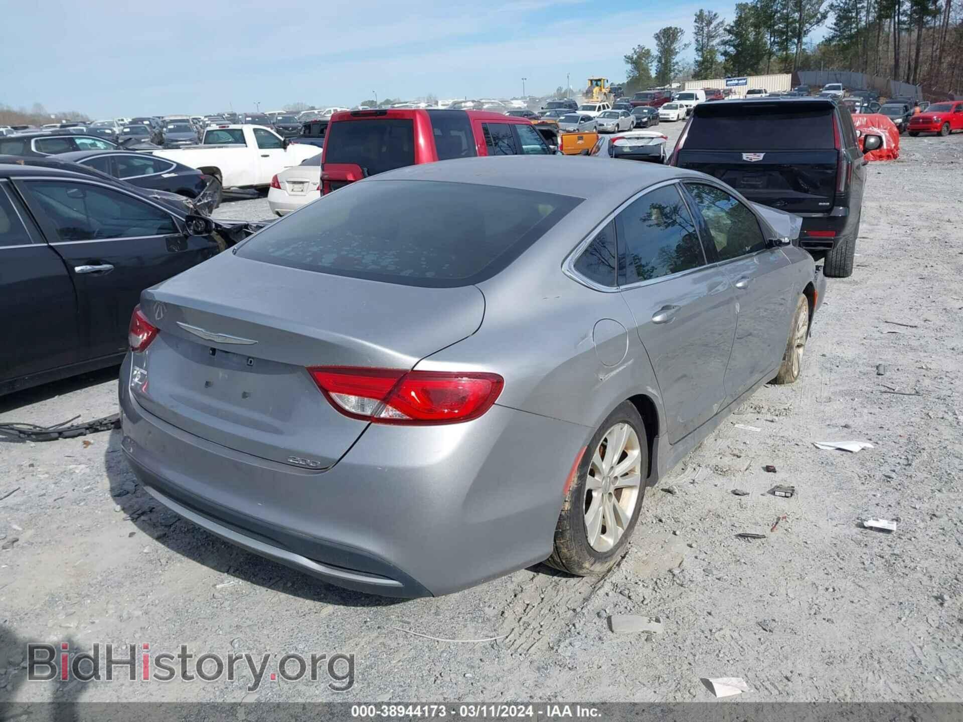 2016 CHRYSLER 200 - VIN: 1C3CCCAB9GN105059 - Фото 4