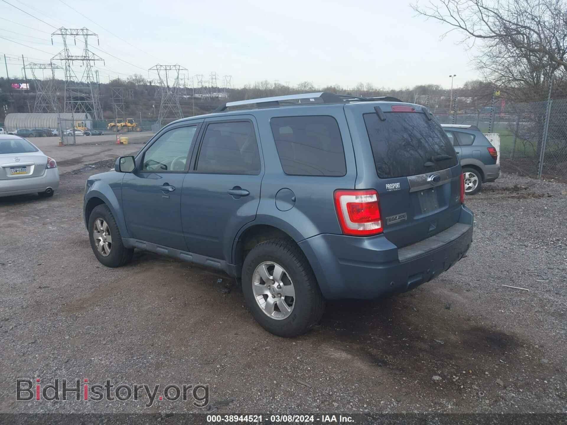 2011 FORD ESCAPE - VIN: 1FMCU9EG2BKB09221 - Фото 3