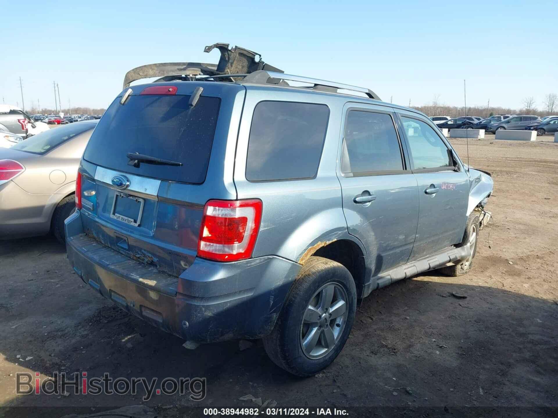2011 FORD ESCAPE - VIN: 1FMCU0E71BKA21028 - Фото 4