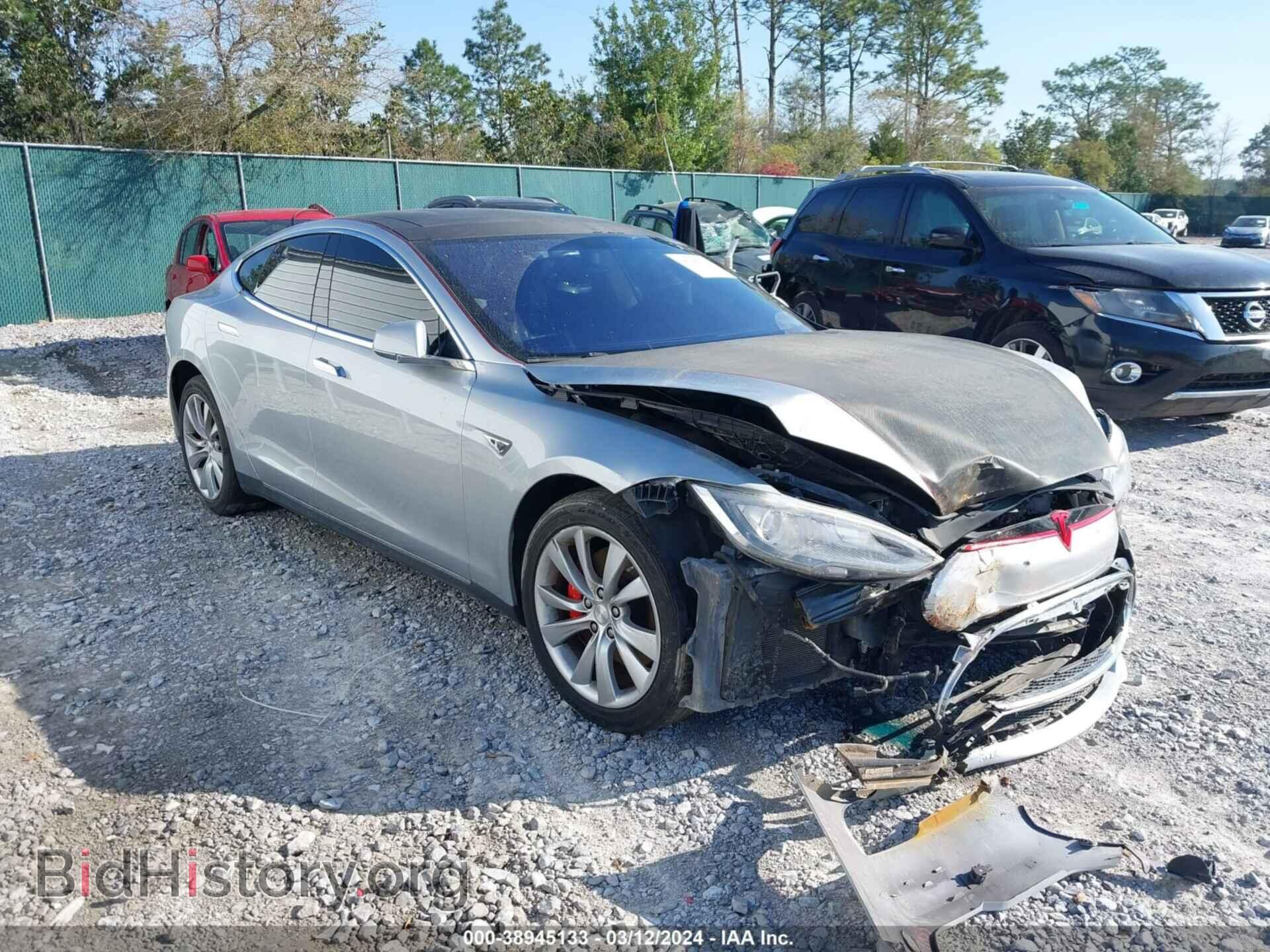 Фотография 5YJSA1H16EFP36085 - TESLA MODEL S 2014