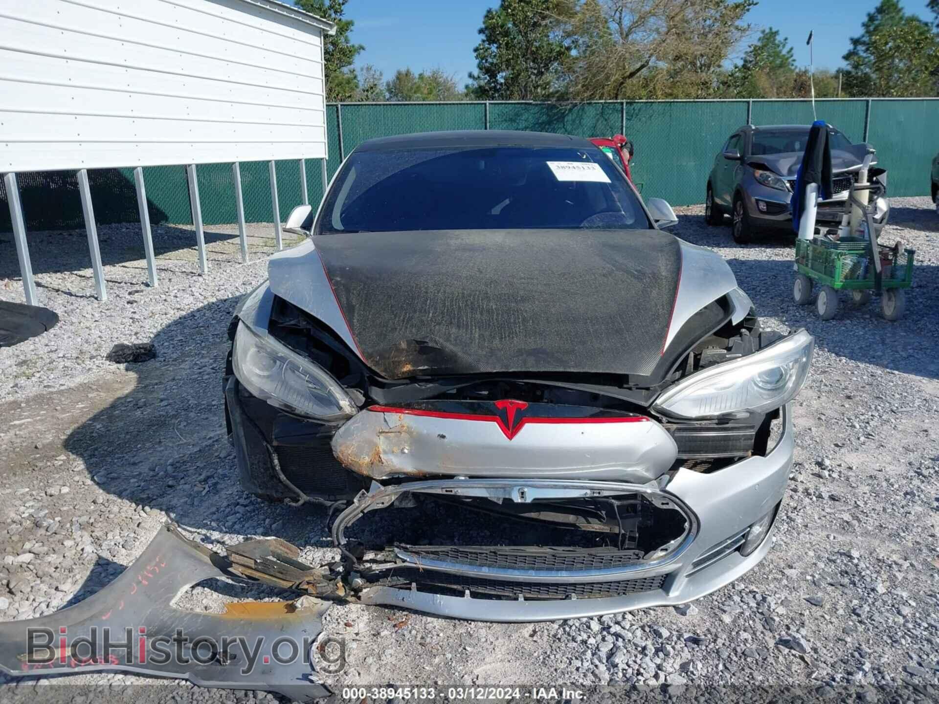 2014 TESLA MODEL S - VIN: 5YJSA1H16EFP36085 - Фото 12