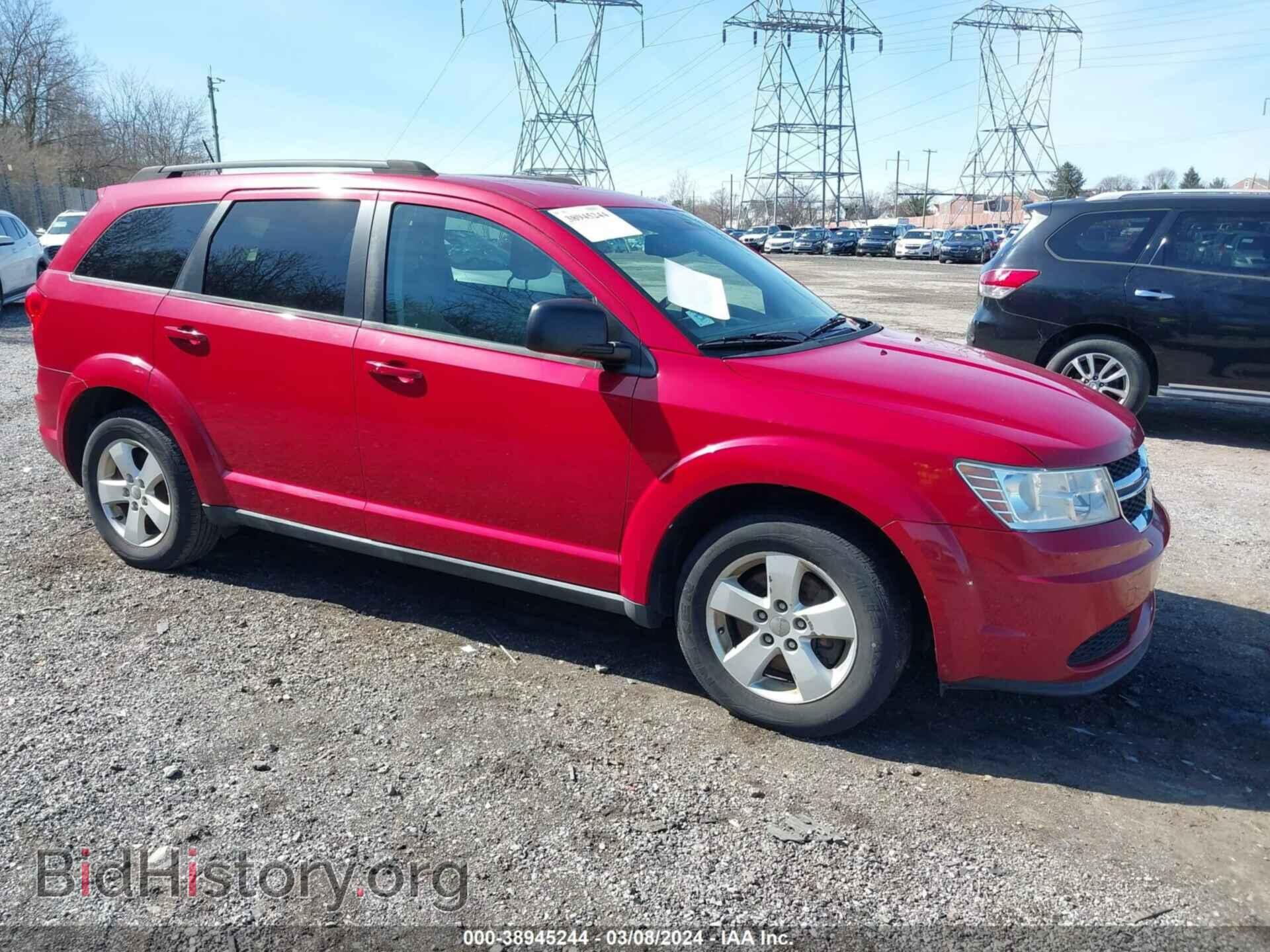 Photo 3C4PDCAB3DT561080 - DODGE JOURNEY 2013