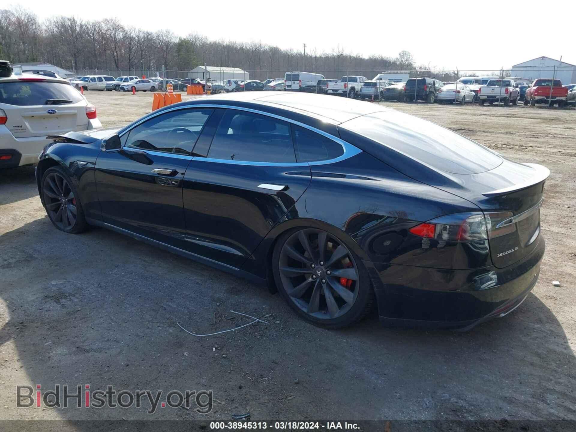 2014 TESLA MODEL S - VIN: 5YJSA1H14EFP42158 - Фото 3