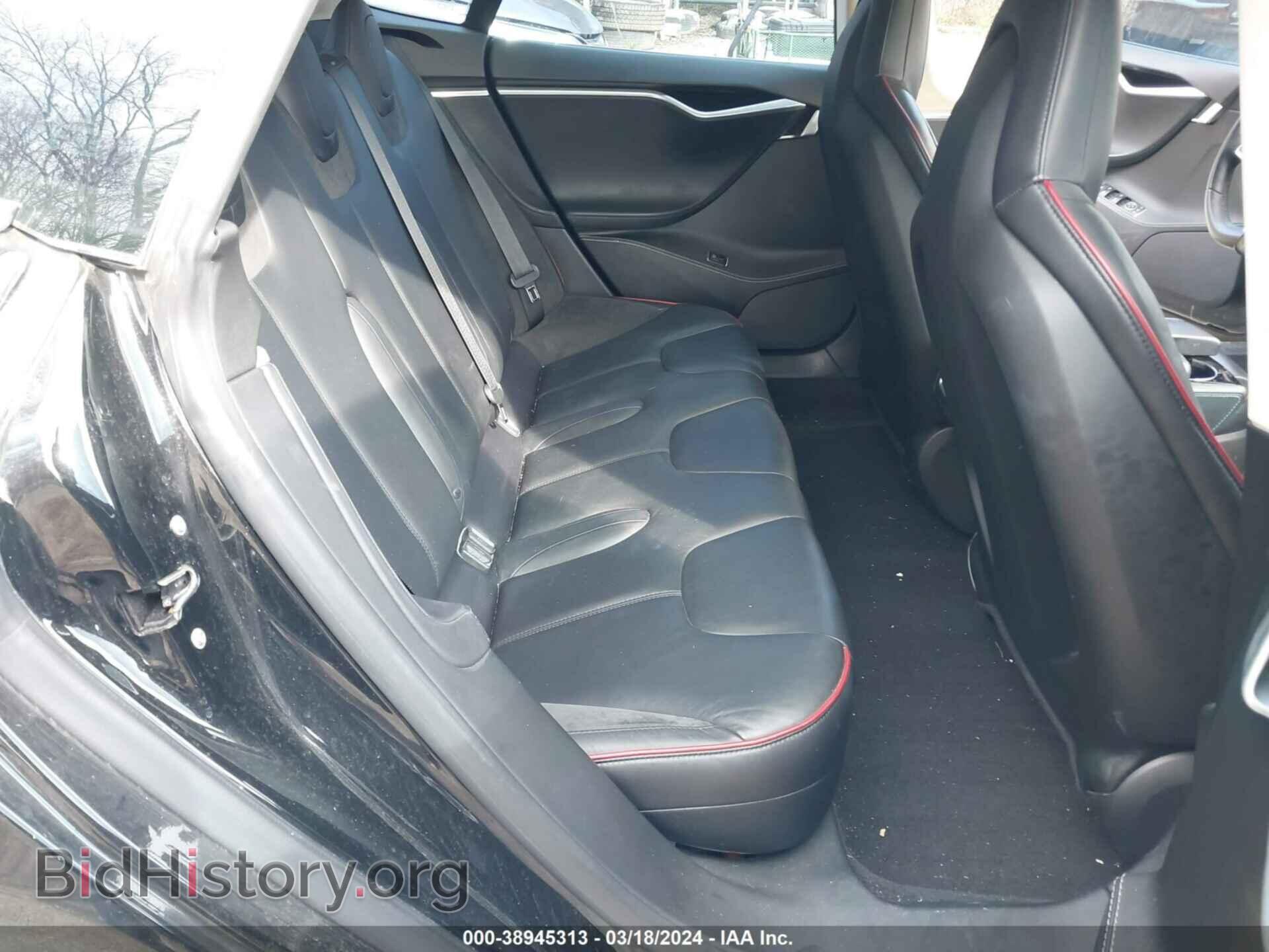 2014 TESLA MODEL S - VIN: 5YJSA1H14EFP42158 - Фото 8