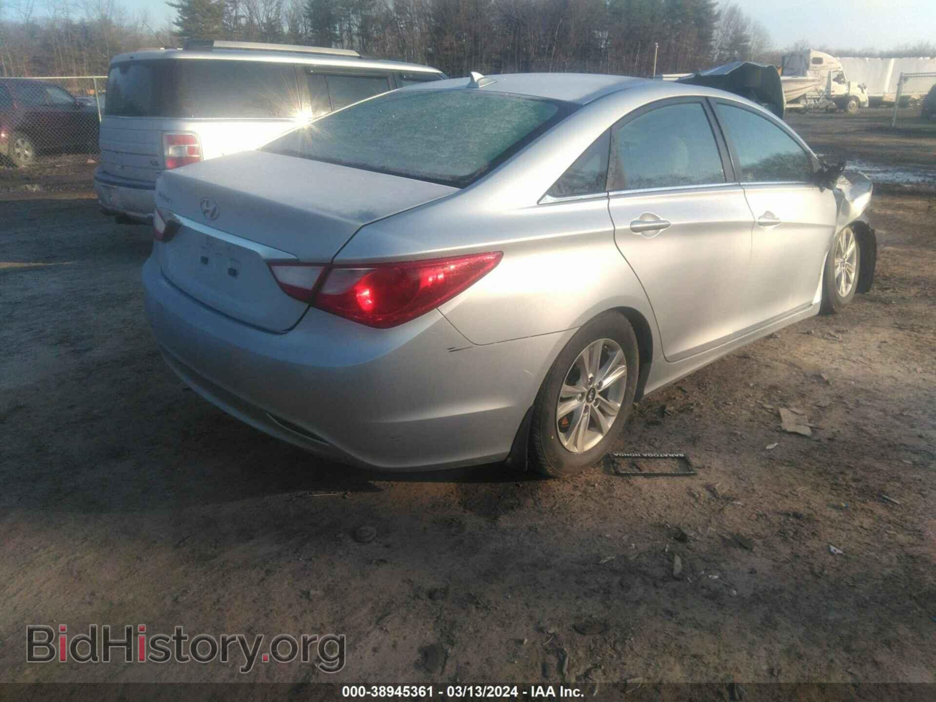 2013 HYUNDAI SONATA - VIN: 5NPEB4AC9DH558146 - Фото 4