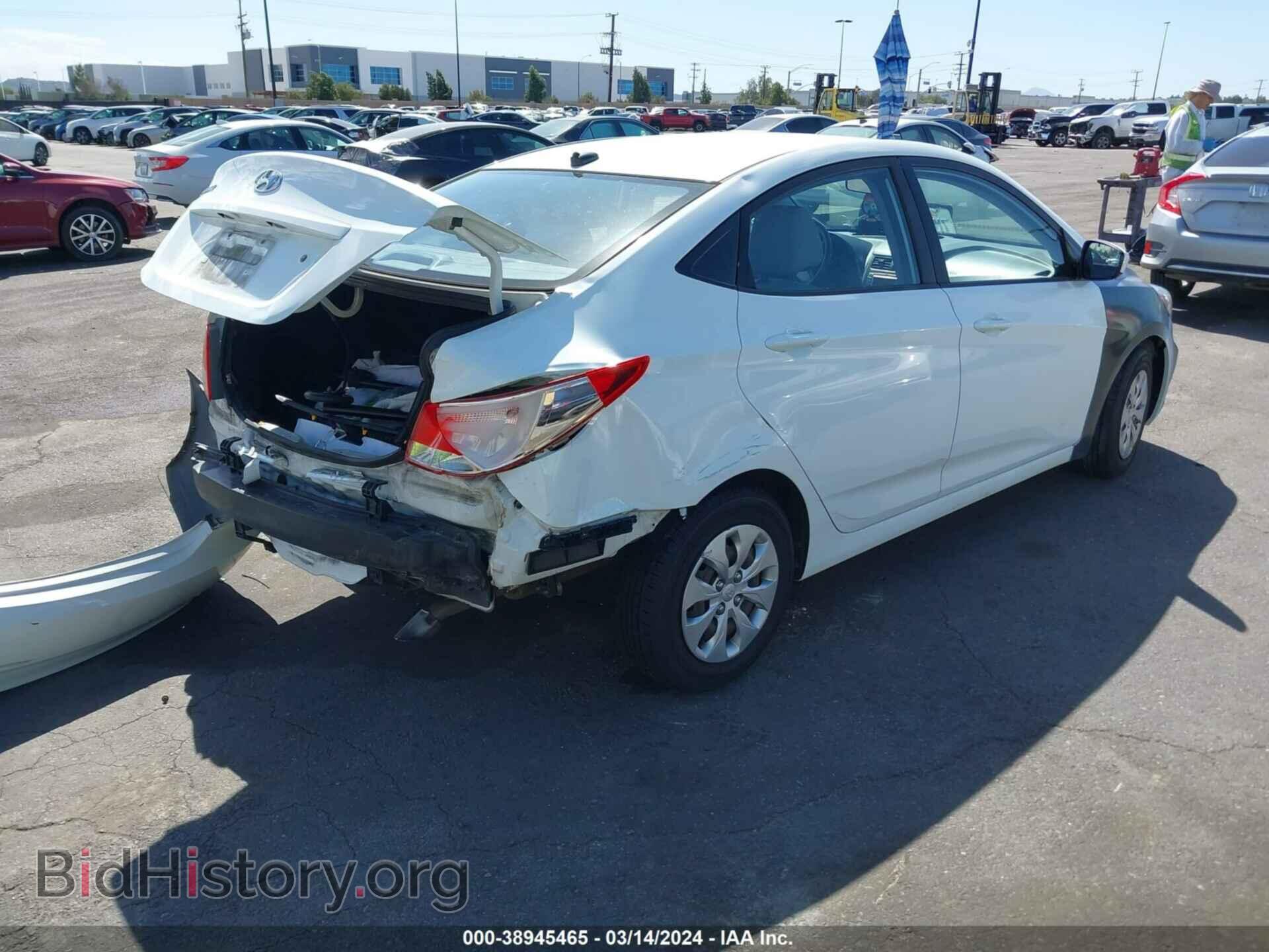 2015 HYUNDAI ACCENT - VIN: KMHCT4AE4FU935878 - Фото 4
